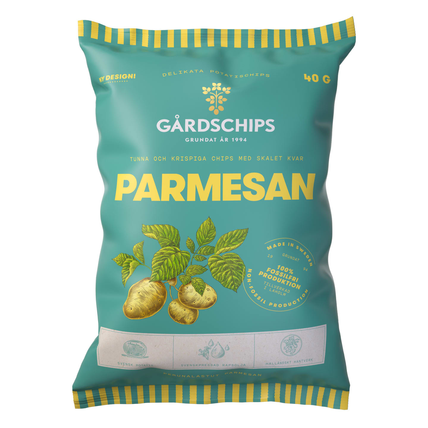 Gårdschips parmesan 40g
