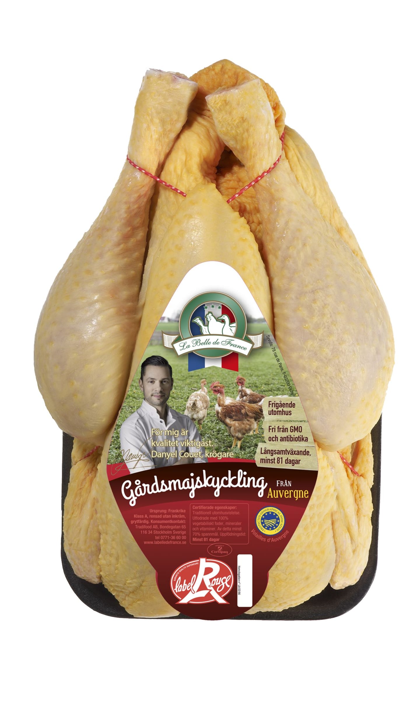 ECC Majskyckling hel Label Rouge 1,5kg