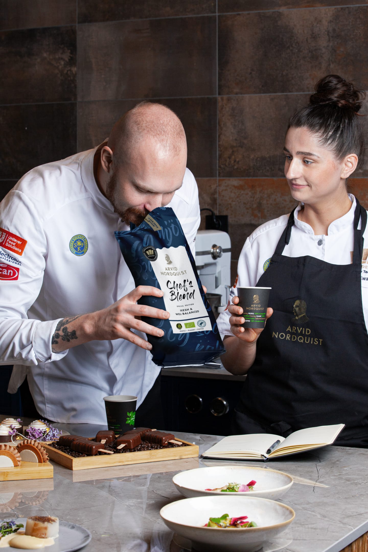 Coffee Chefs Blend hel bönor 1kg - Bild 1 av 2