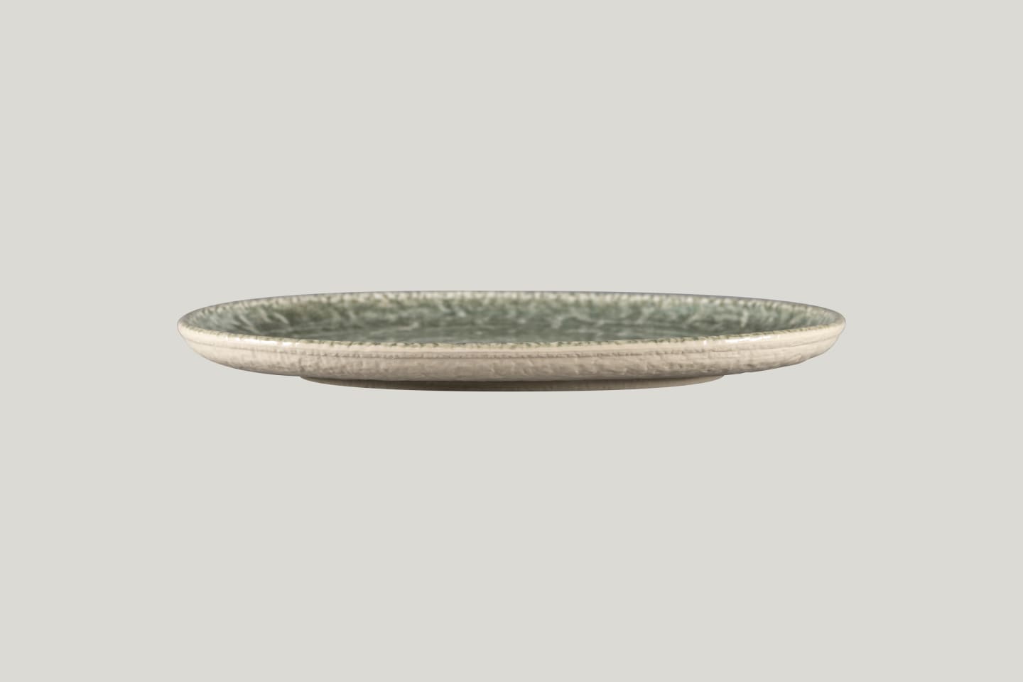 Krush tallrik oval sage 280mm - Bild 1 av 3