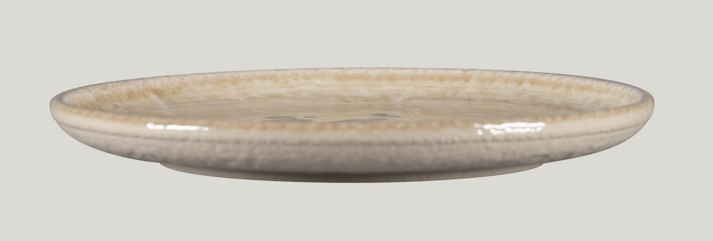 Krush tallrik flat vanilla 210mm - Bild 1 av 2