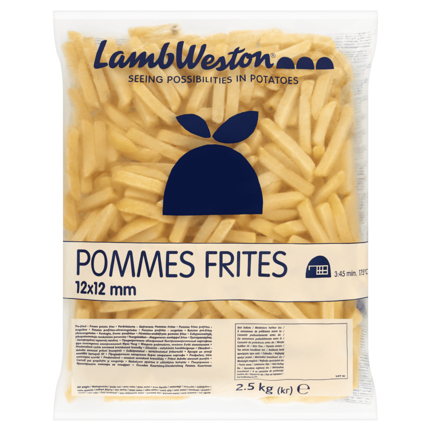 Pommes Frites 11mm 2,5kg