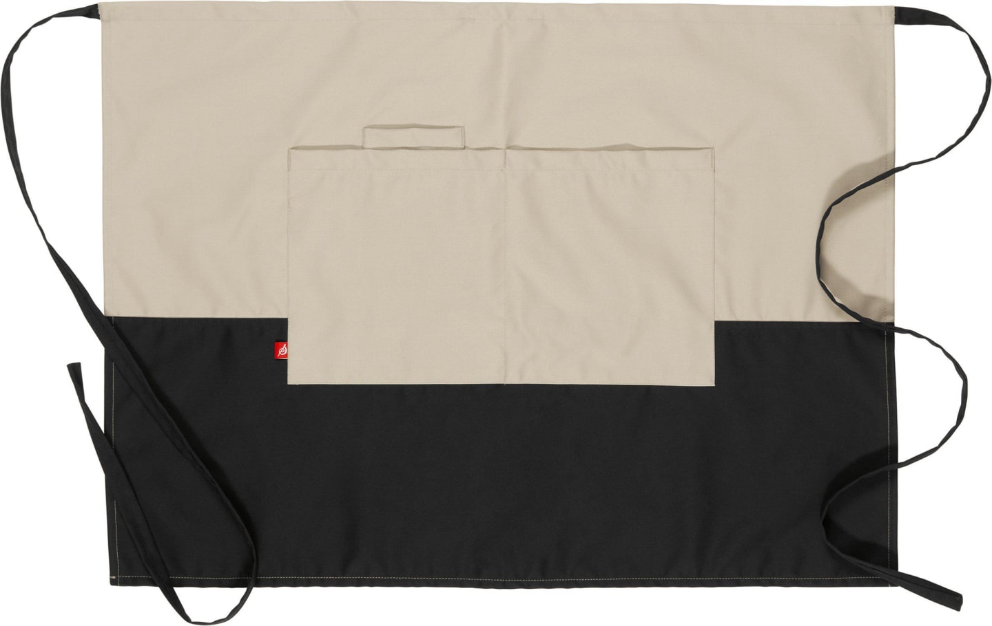 Midjeförkläde Svart 80x55cm 4068 - Bild 1 av 2