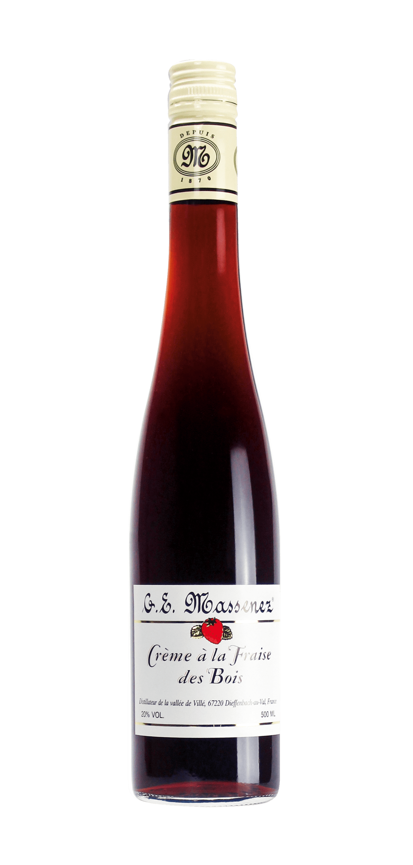 Massenez Strawberry 50cl