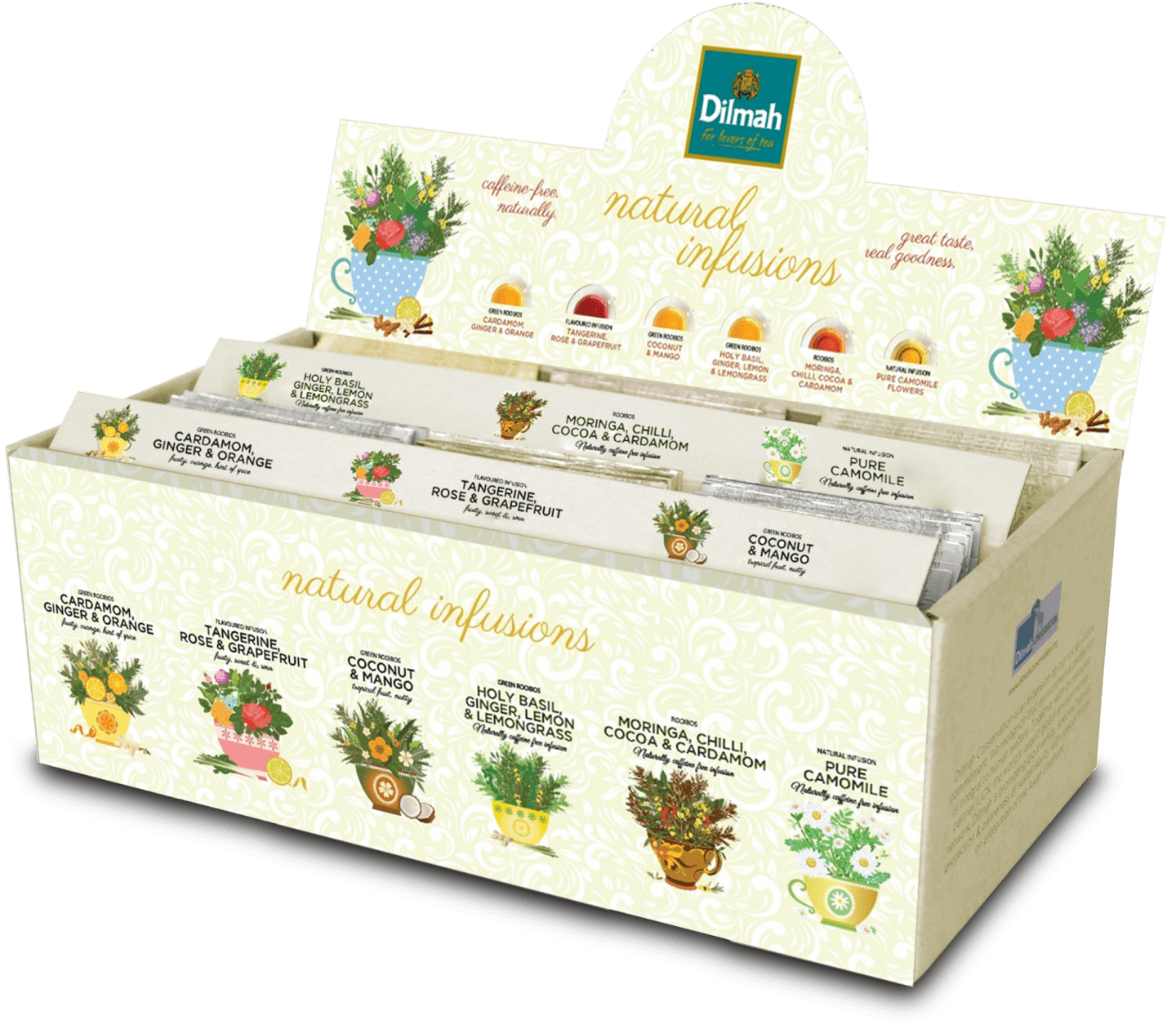 Dilmah Infusion sortimentask 10x6 smaker