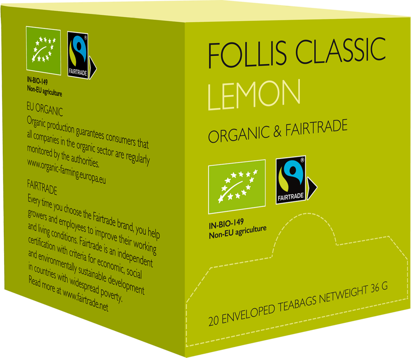 Follis Classic Grönt te citron 20p
