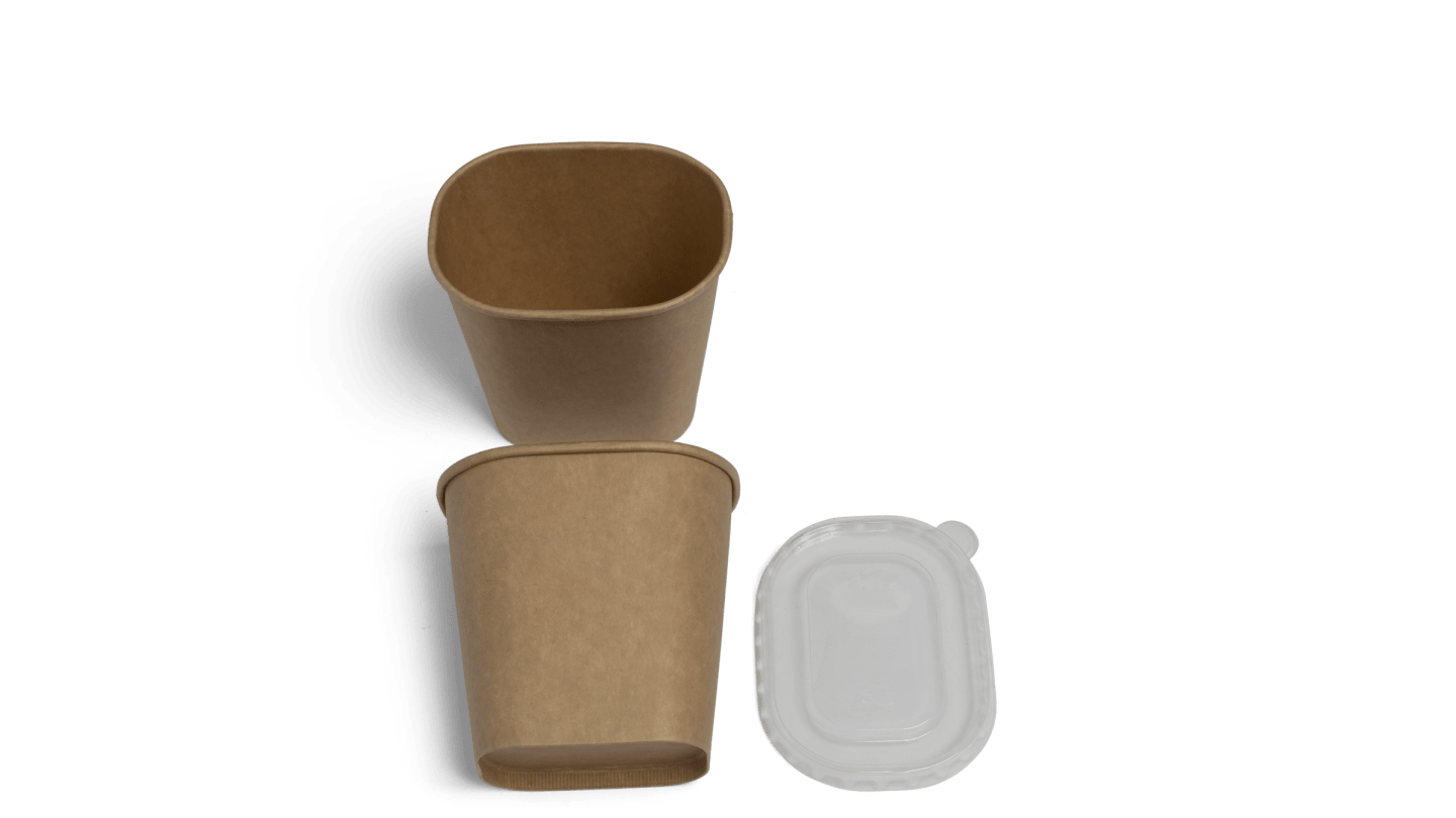Delibägare kraftpapper 500ml - Bild 1 av 2
