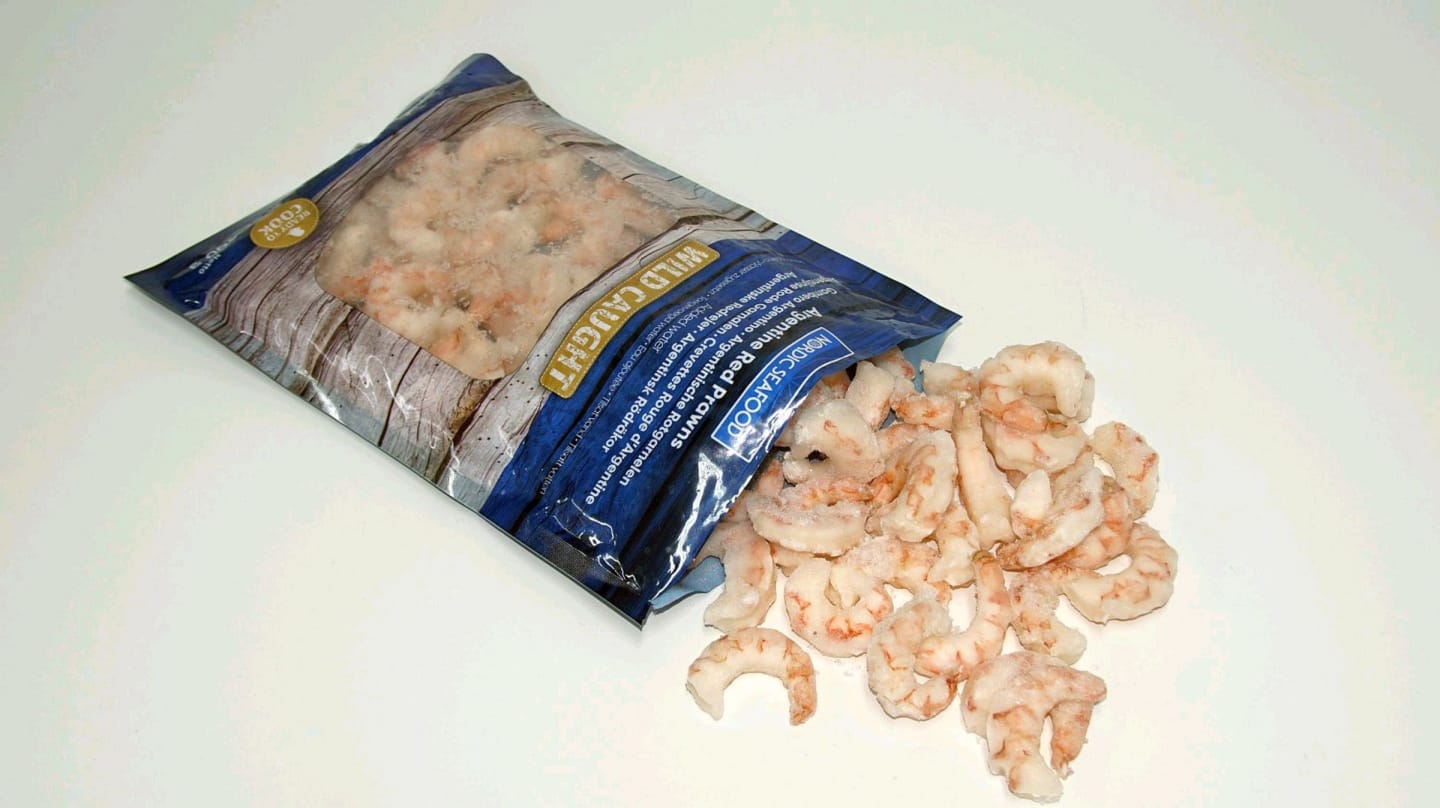 Rödräka rå utan skal 10/30 900g