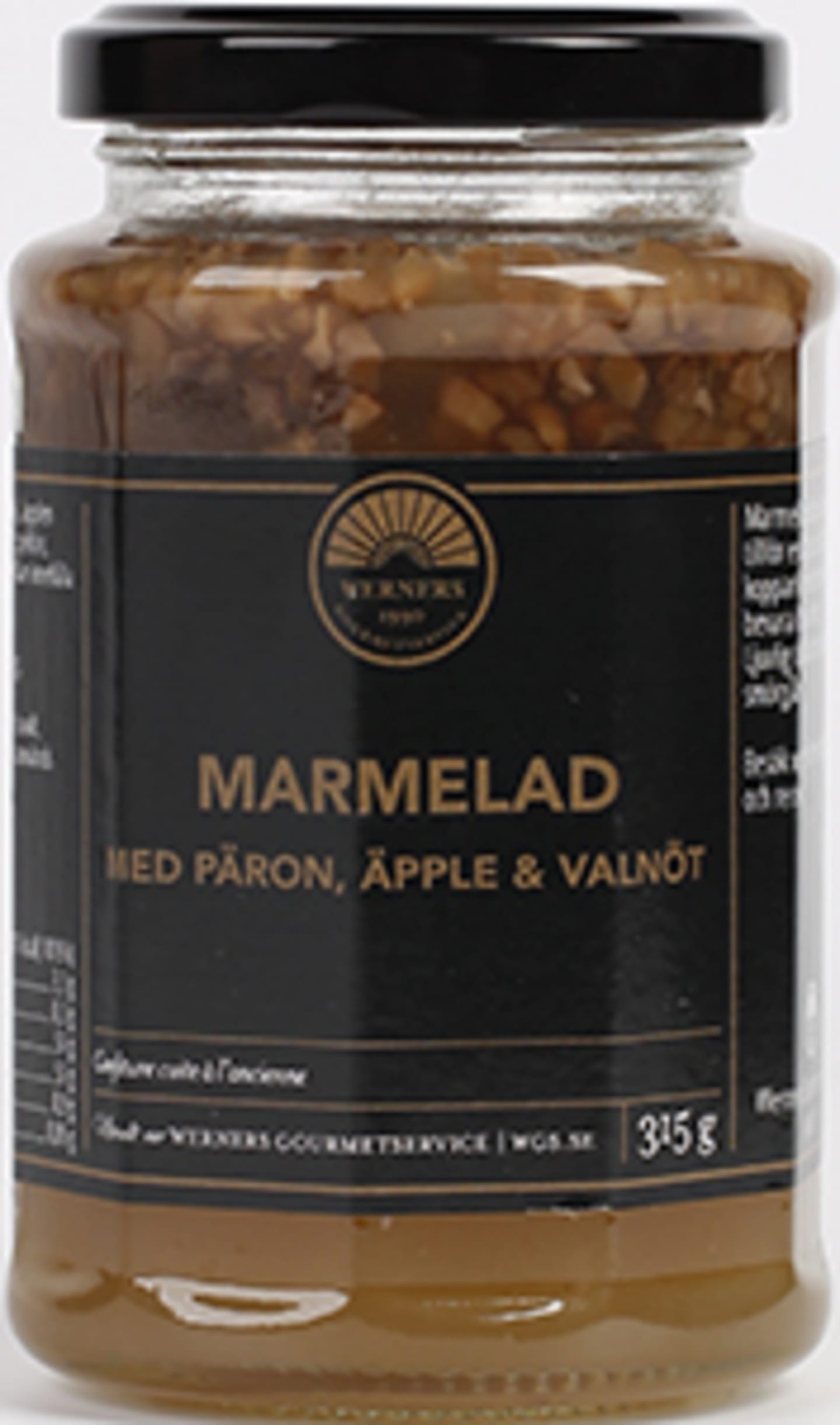 Äpple/päron/valnötsmarmelad 315g