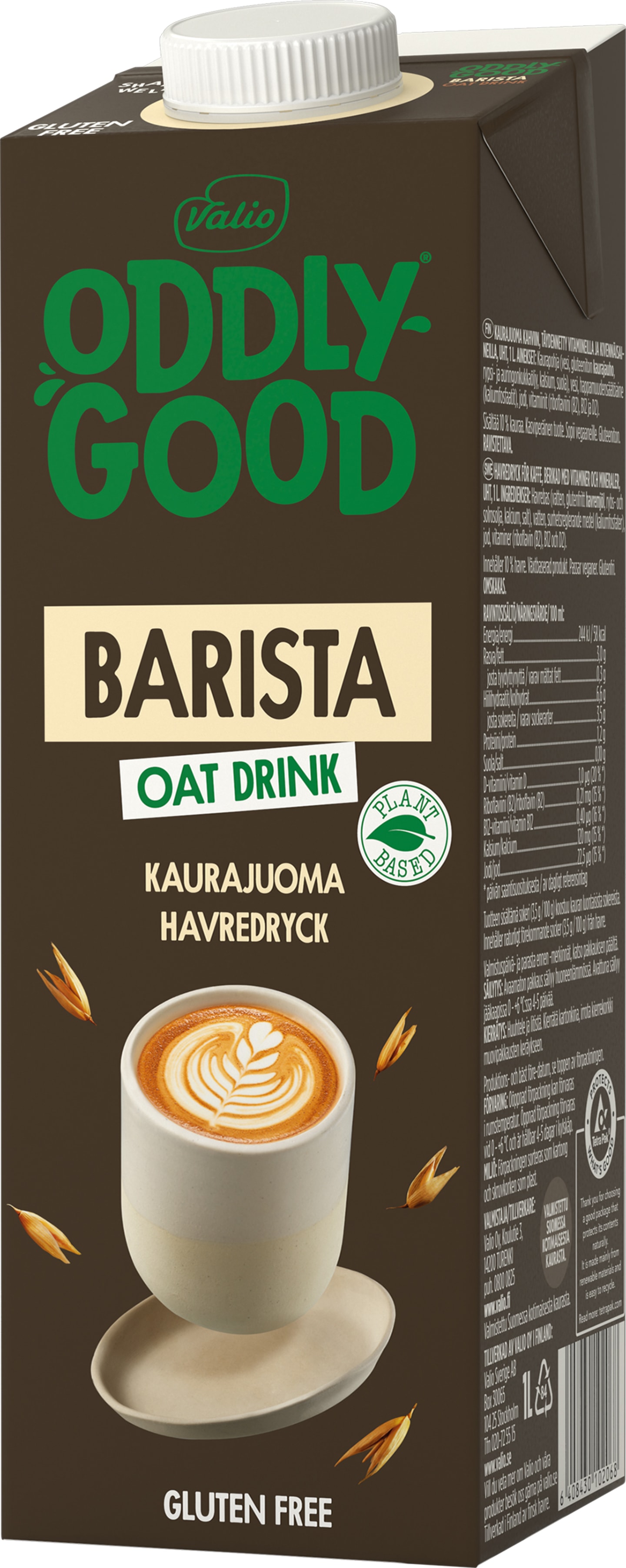 Havredryck Barista Oddlygood 1L
