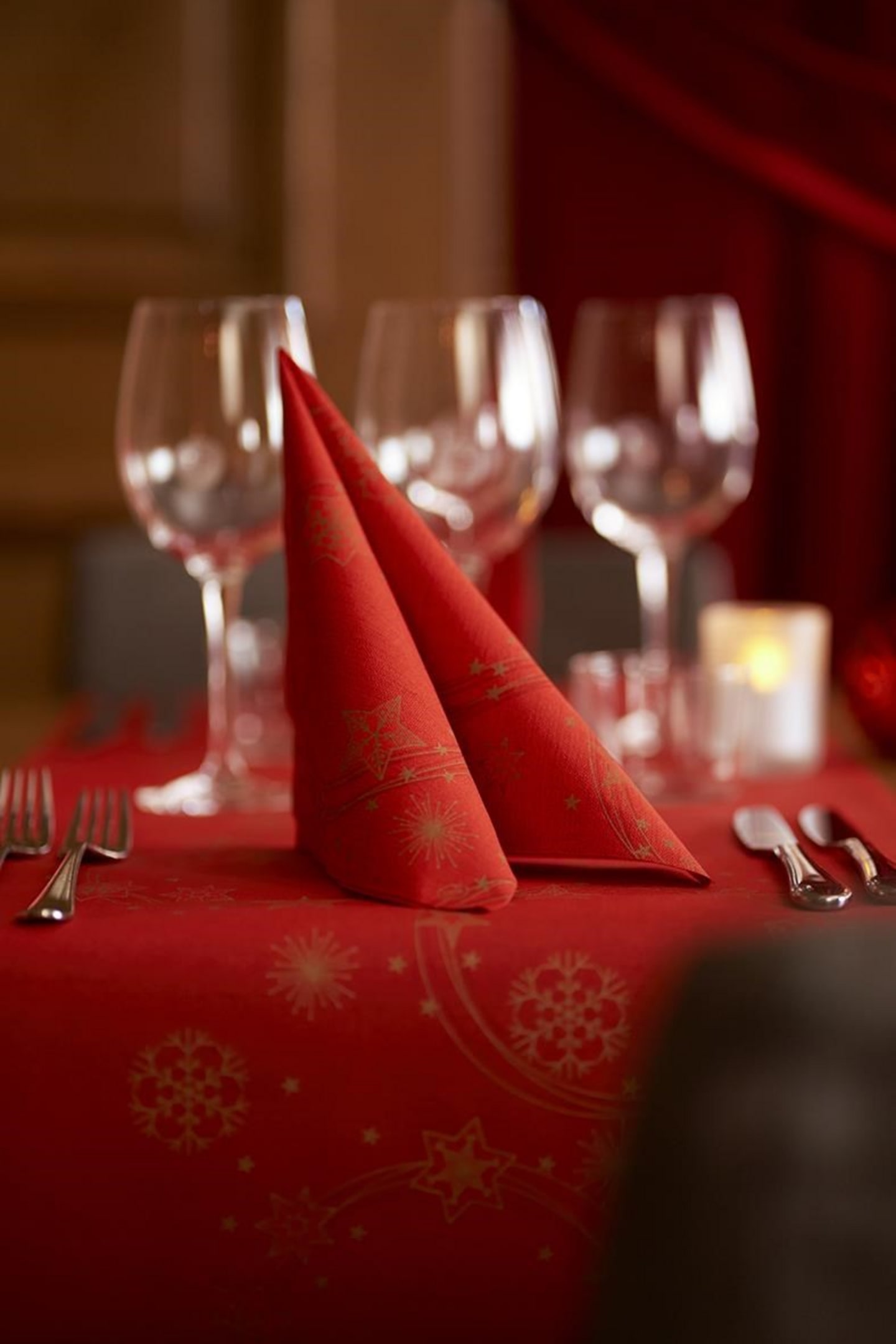 Tablett Star Shine Red 30x40 100st - Bild 1 av 2