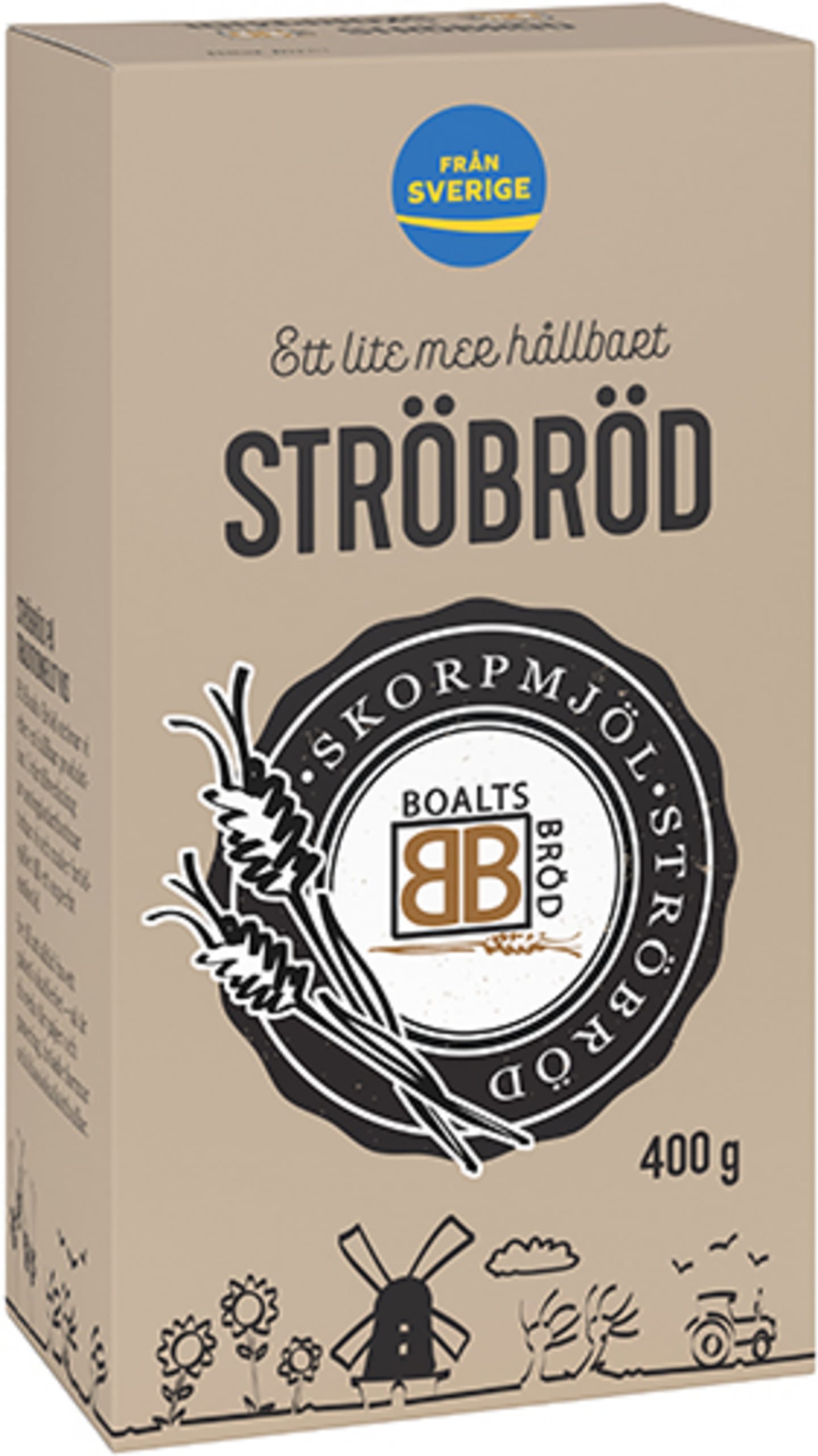 Boalts Ströbröd 400gr