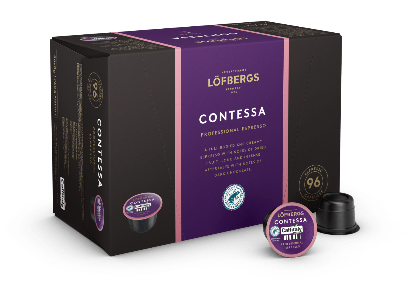 Contessa espresso kaffekapsel - Bild 1 av 3