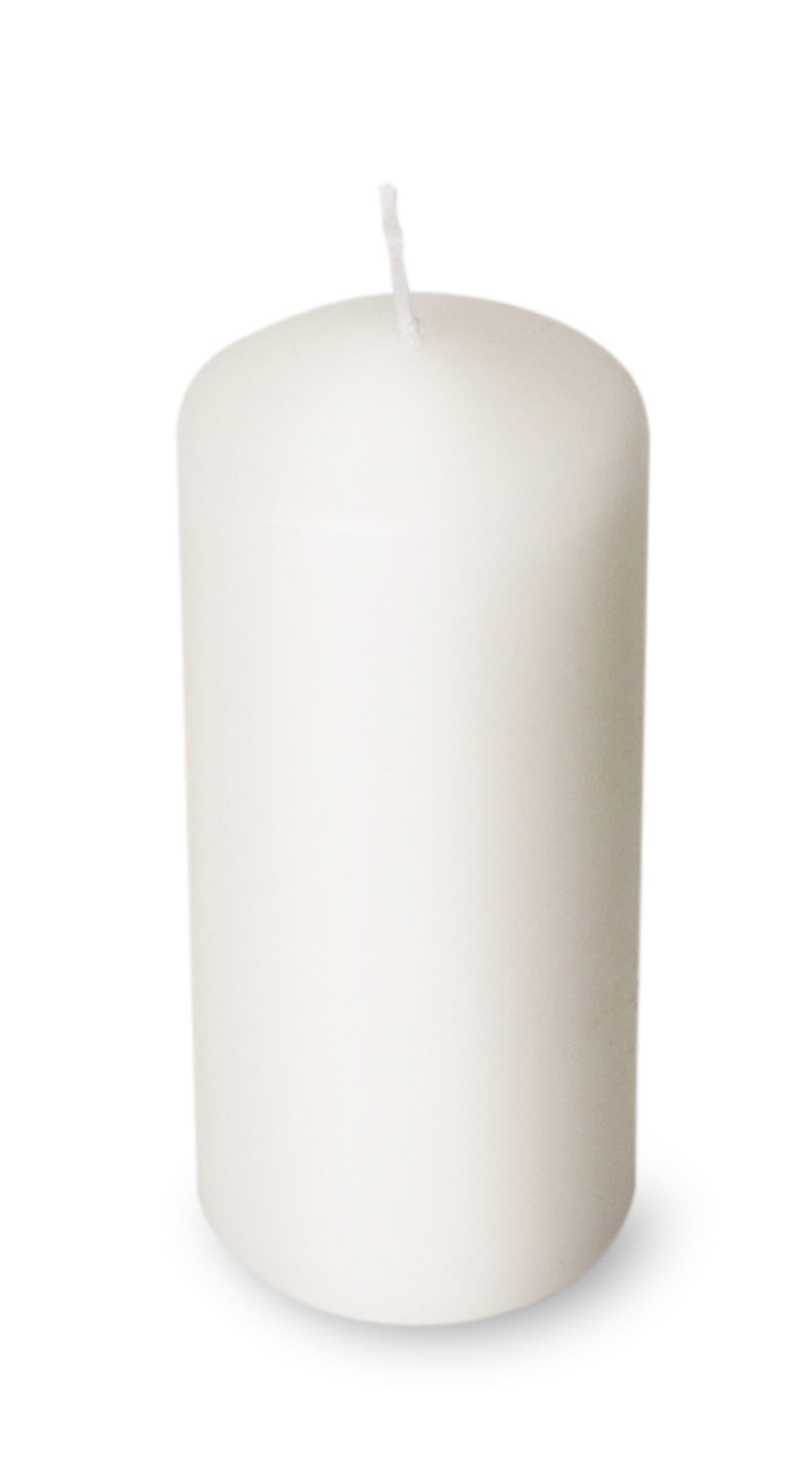 Blockljus vit D60x130mm