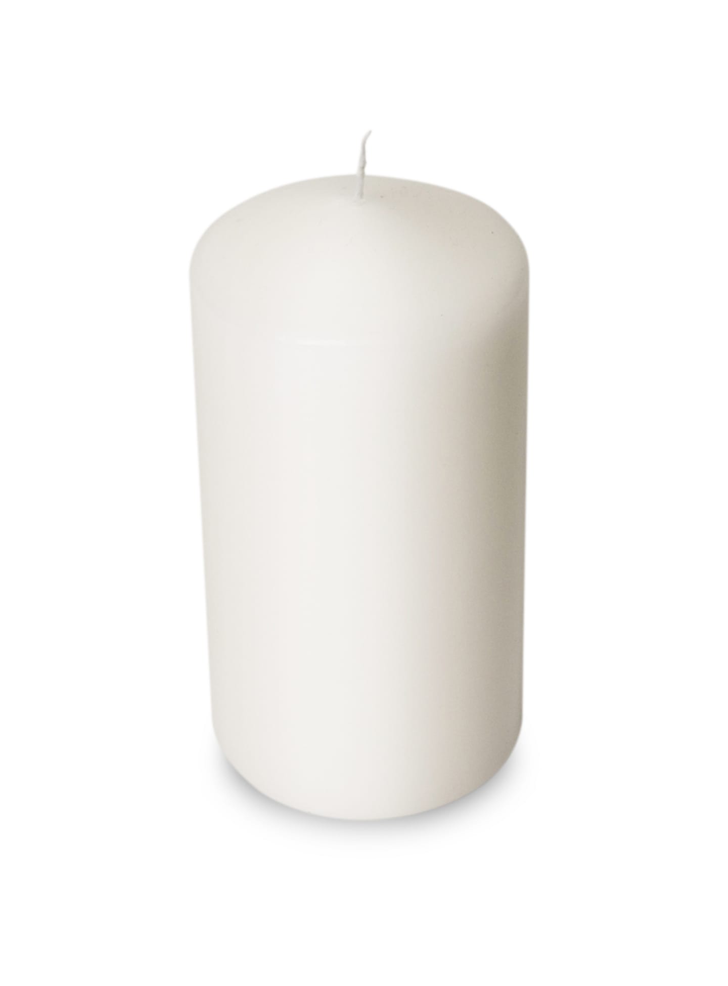 Blockljus vit D80x150mm
