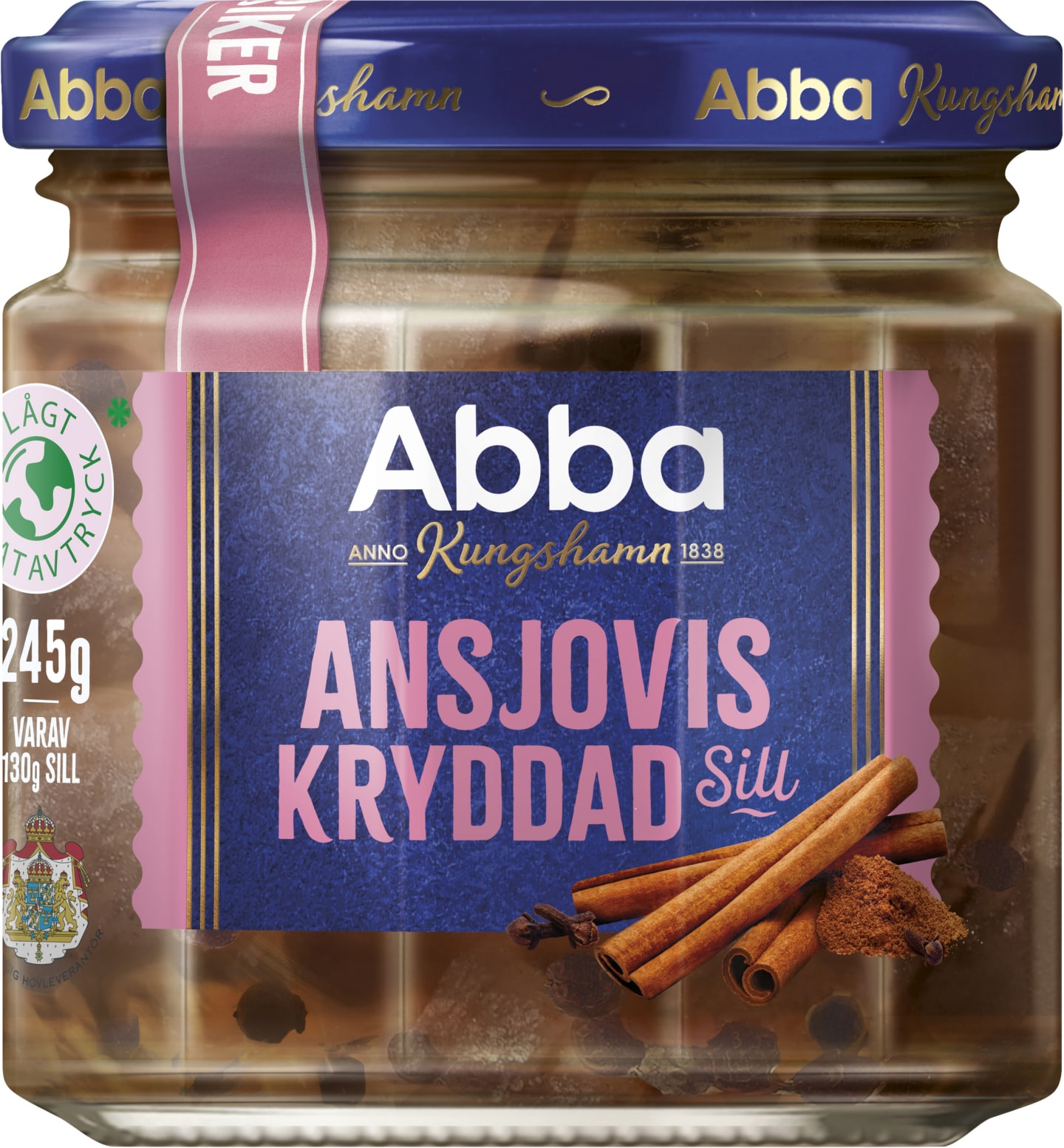 Ansjoviskryddad sill klar 245g