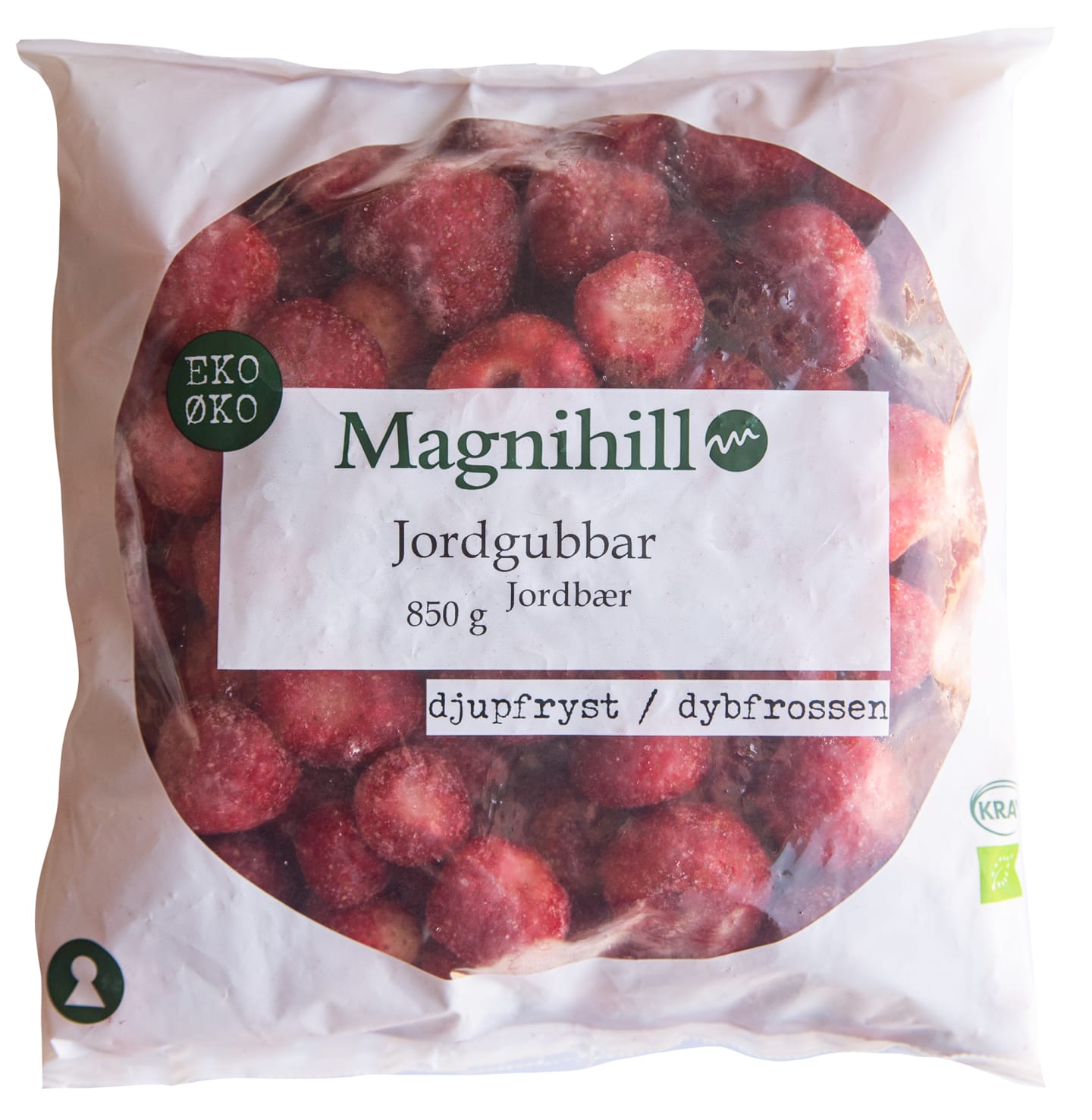 Jordgubbar KRAV 850g - Bild 1 av 2
