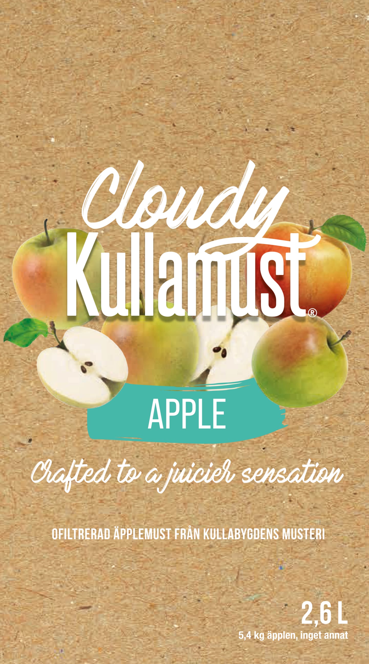 Äppelmust Cloudy BIB 2,6L - Bild 1 av 2