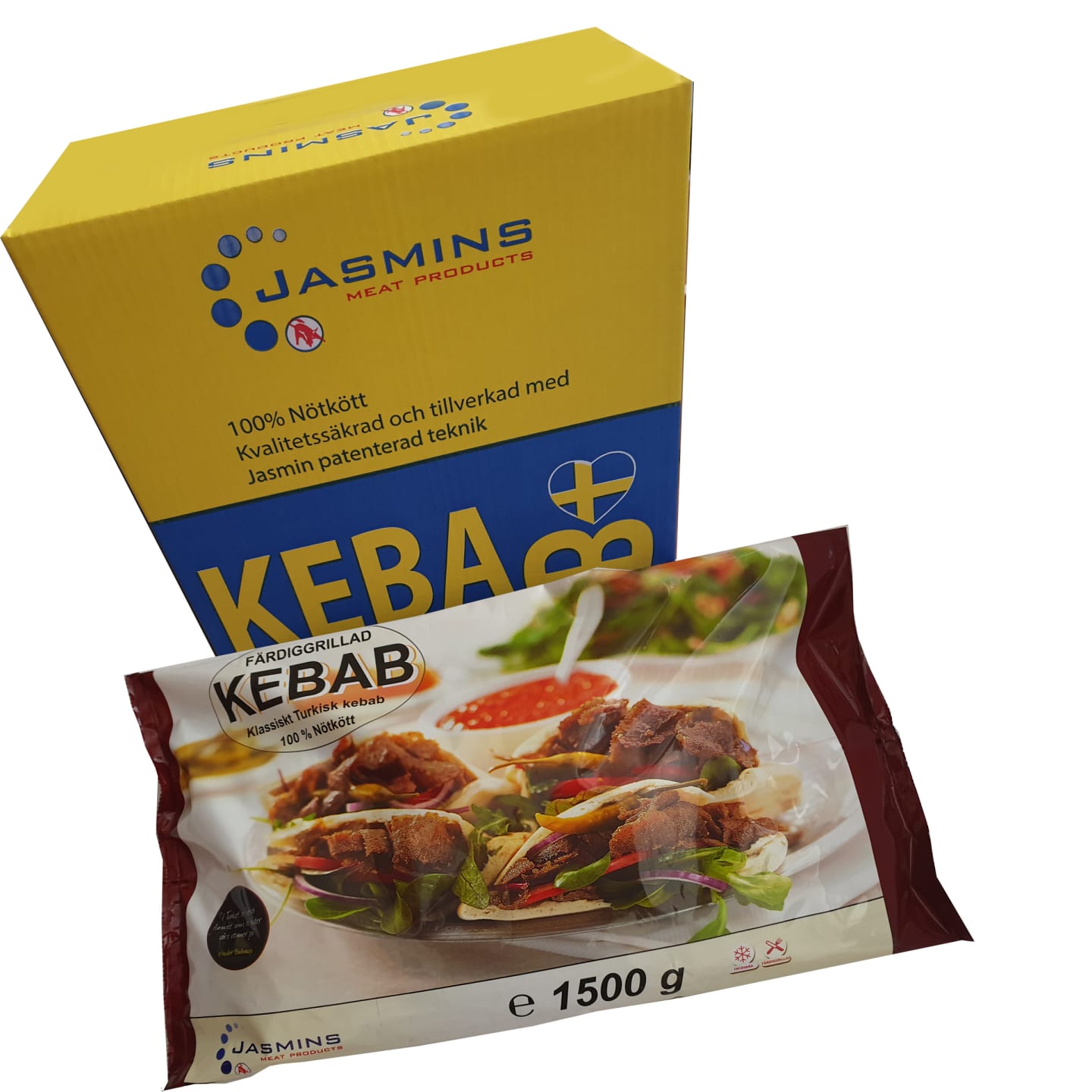 Kebab skivad grillad 1,5kg
