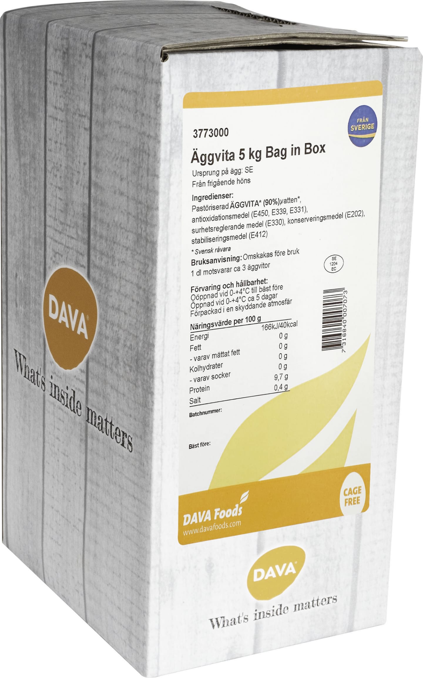 Äggvita lyx BIB 5kg