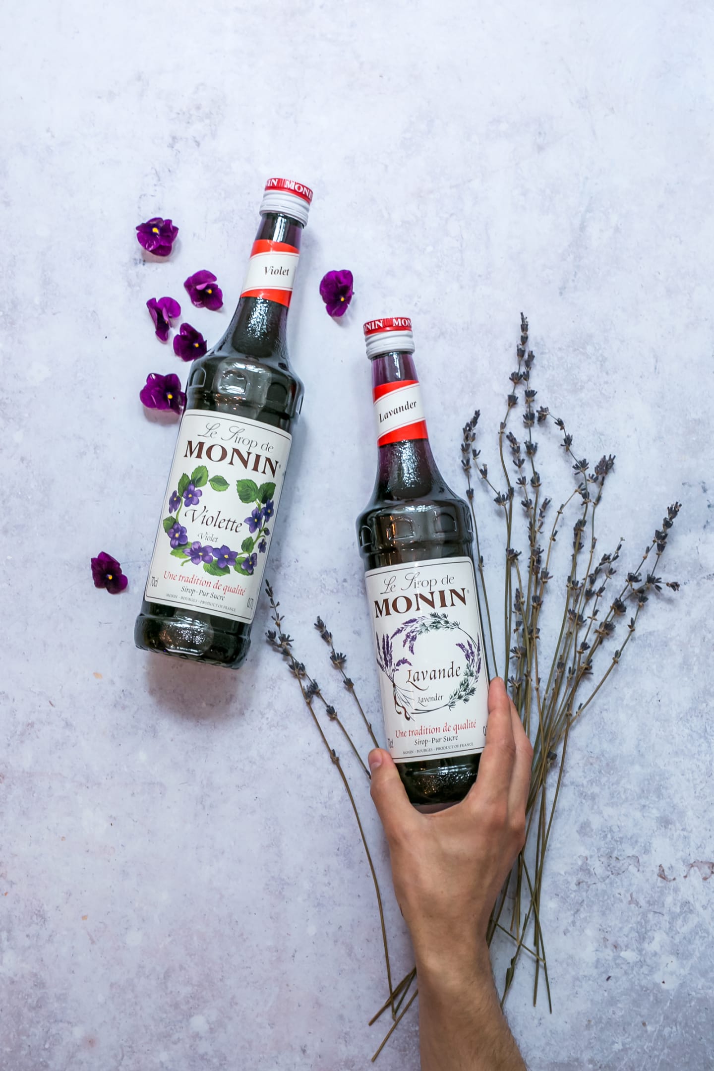 Monin Lavendel syrup 70cl - Bild 1 av 2