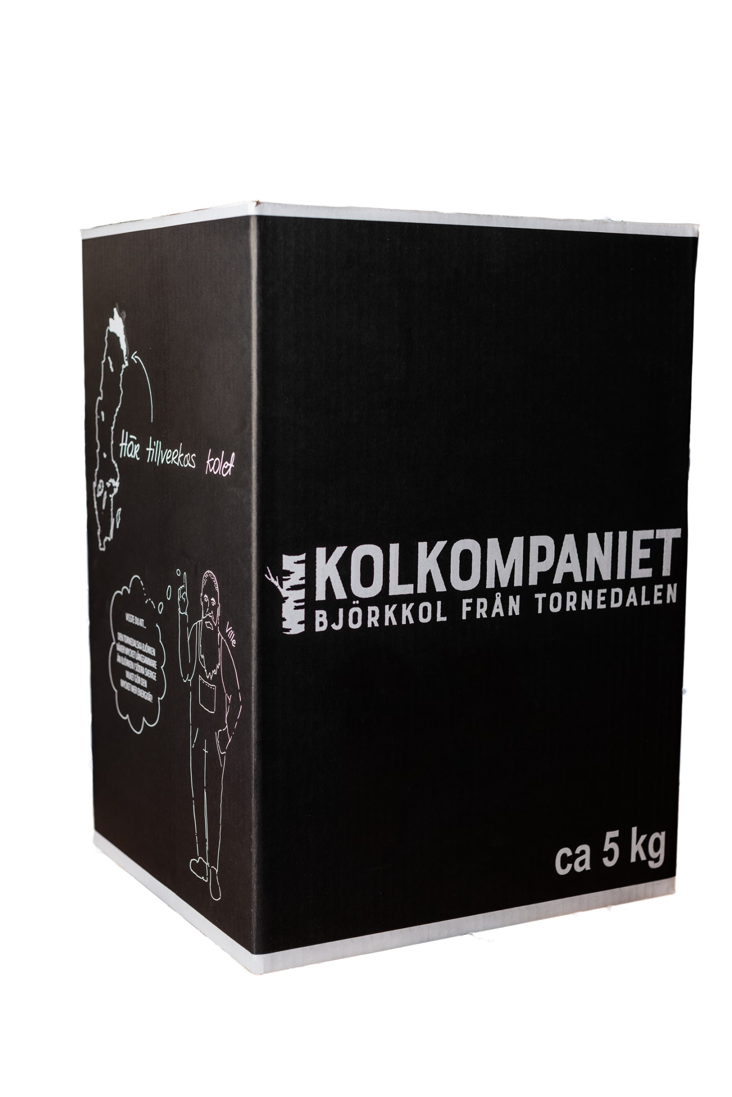 Grillkol Premium Björk 5 kg - Bild 1 av 4