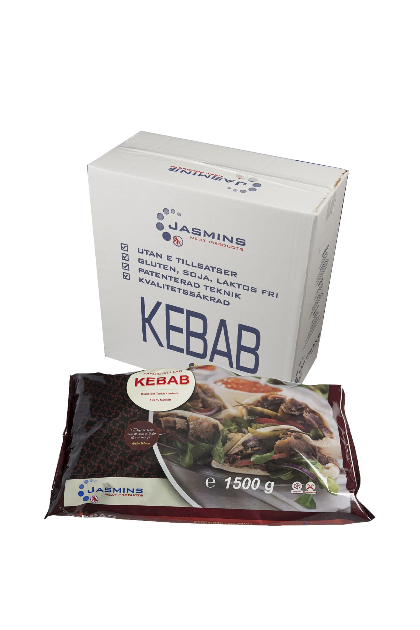 Kebab skivad grillad 1,5kg