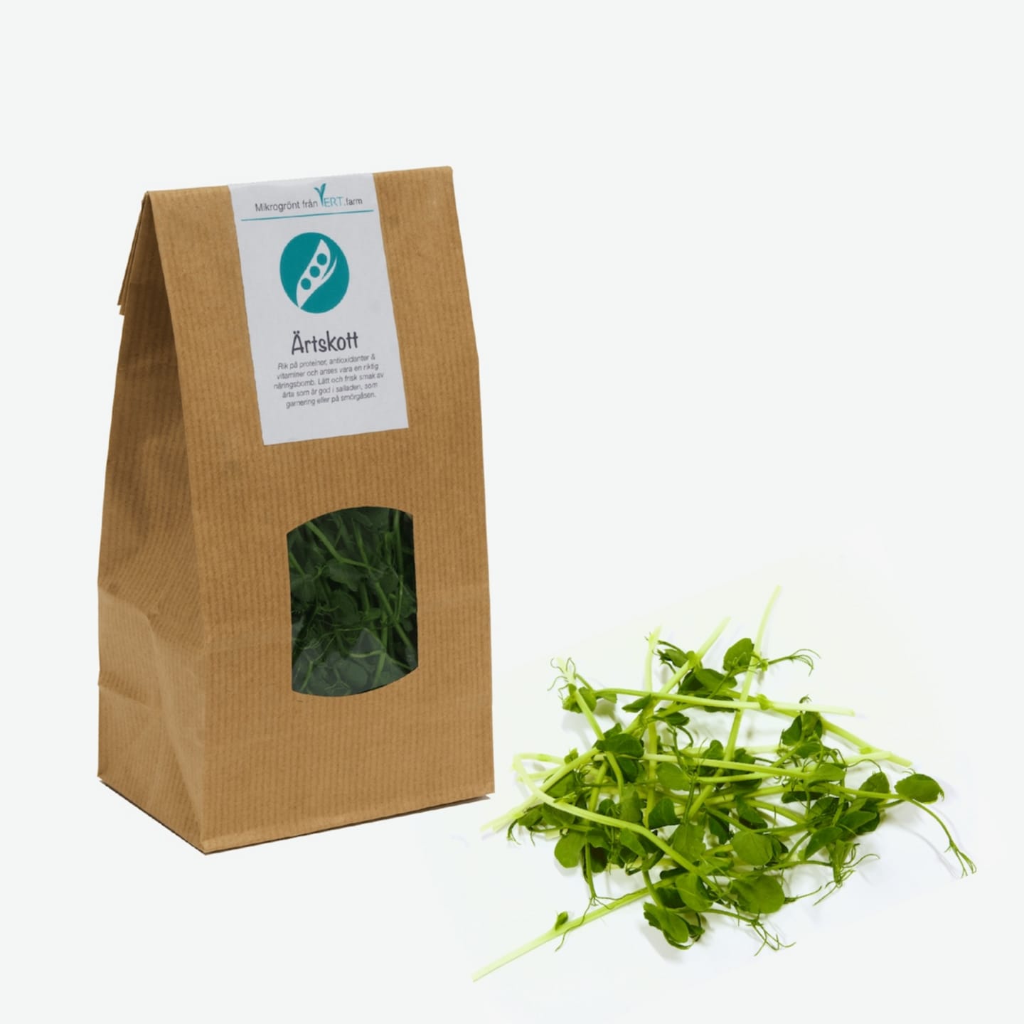 Gröna Ärtskott 100g