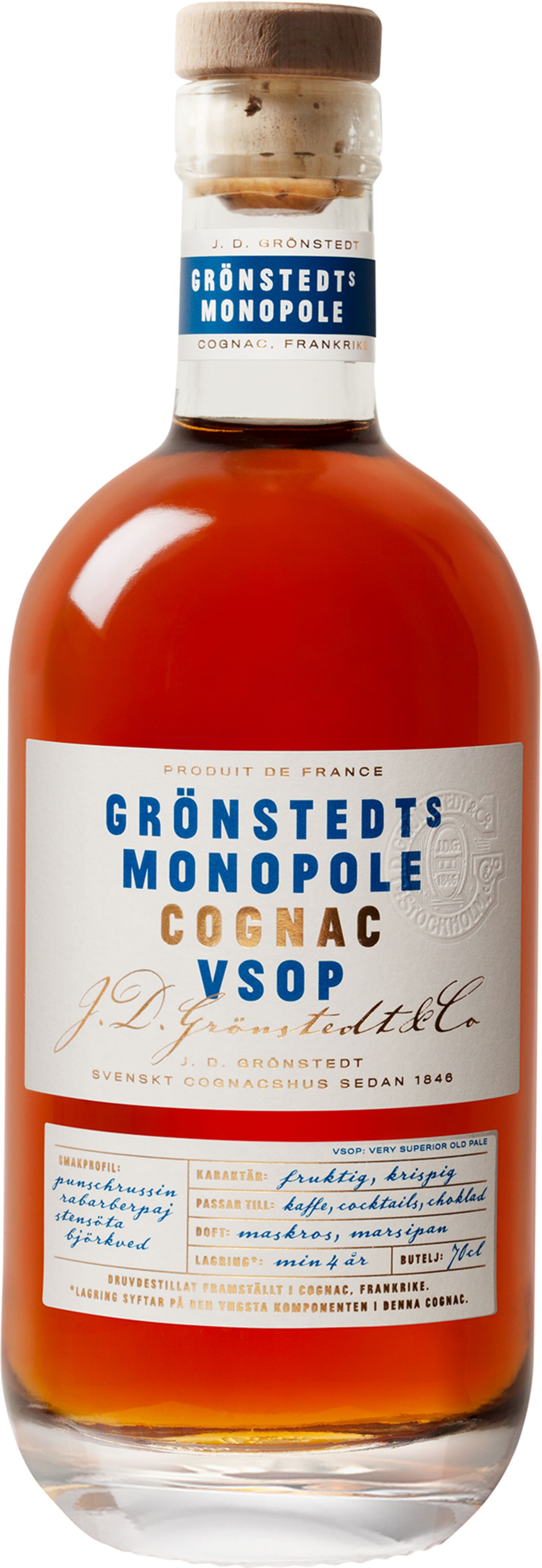 Grönstedts VSOP Monopole 70cl