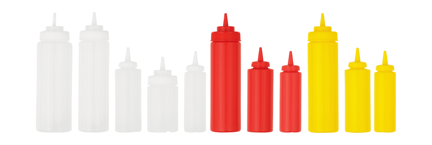 Plastflaska 24cl gul - Bild 1 av 3