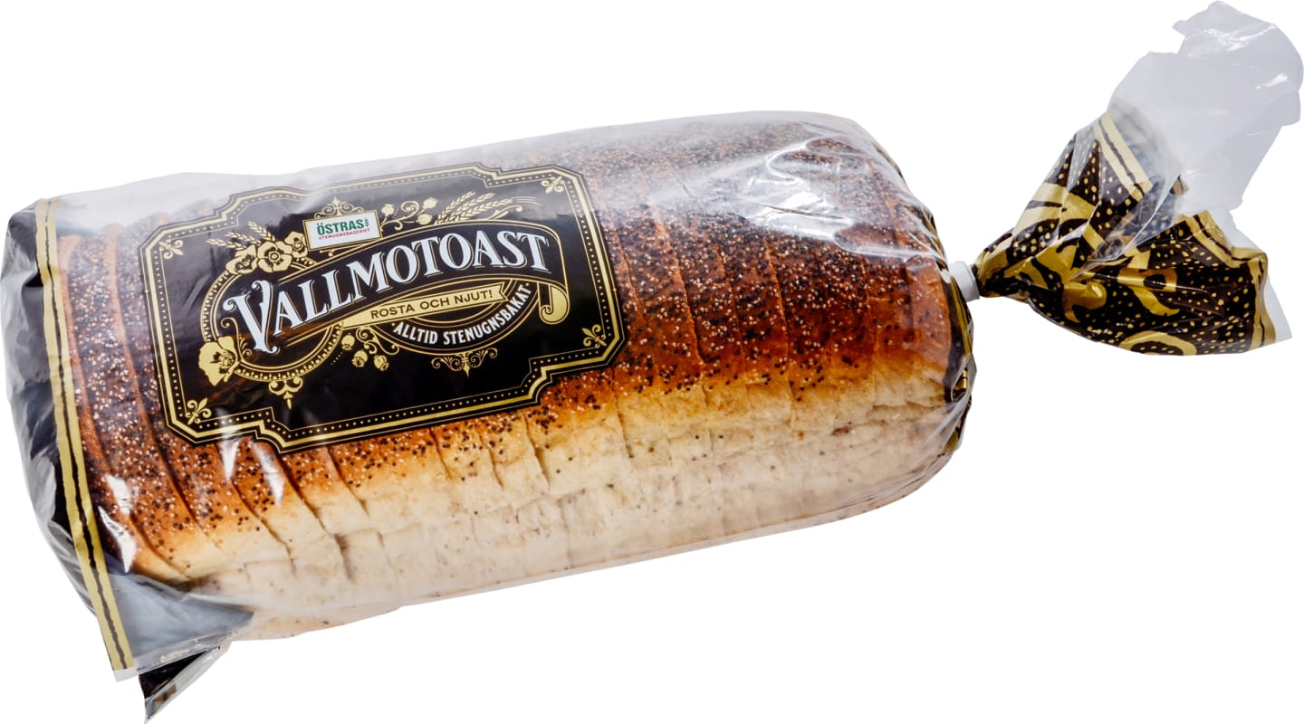 Vallmotoast skivat 800g