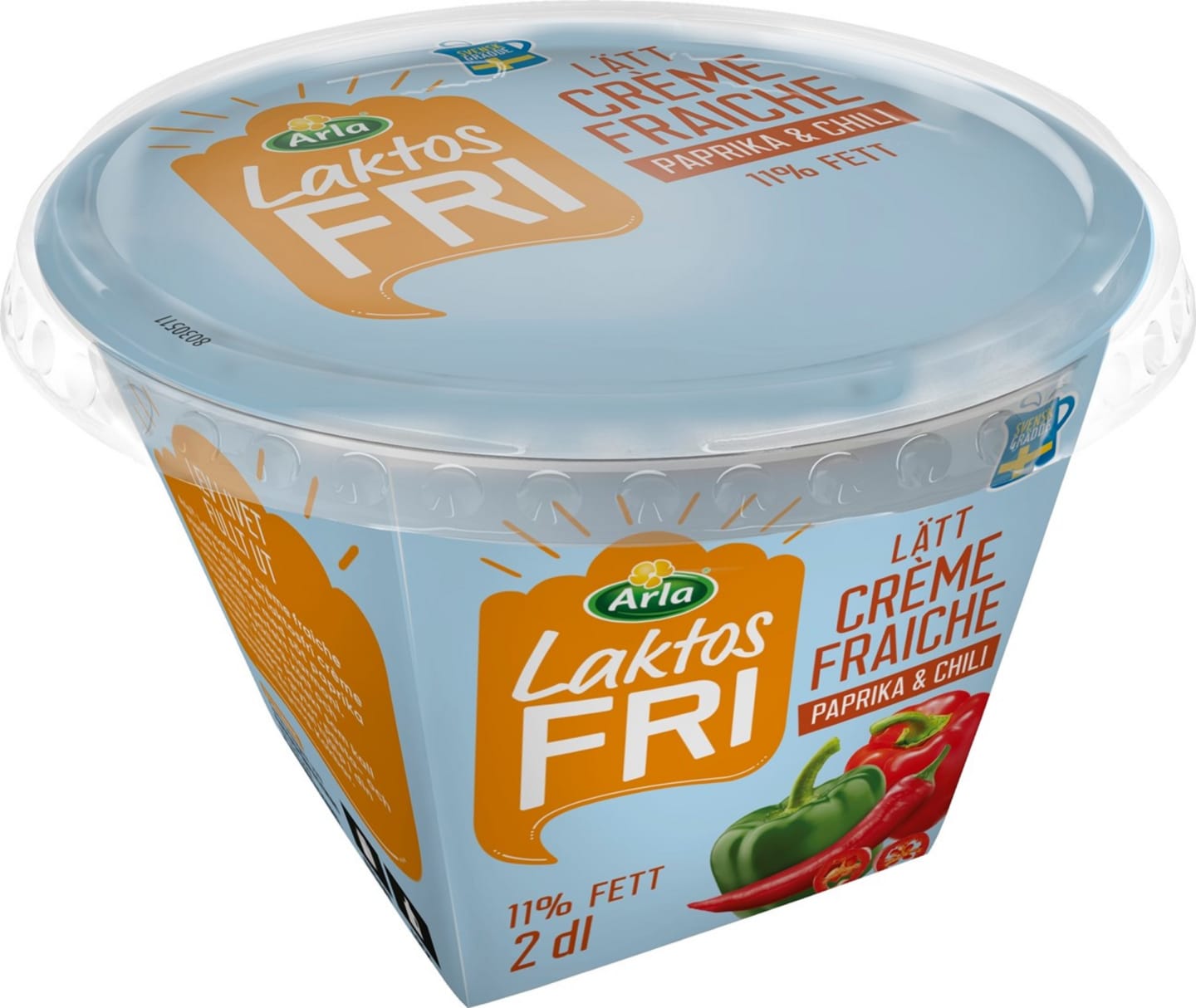 Creme fraiche lätt paprik chili lfri 2dl - Bild 1 av 1