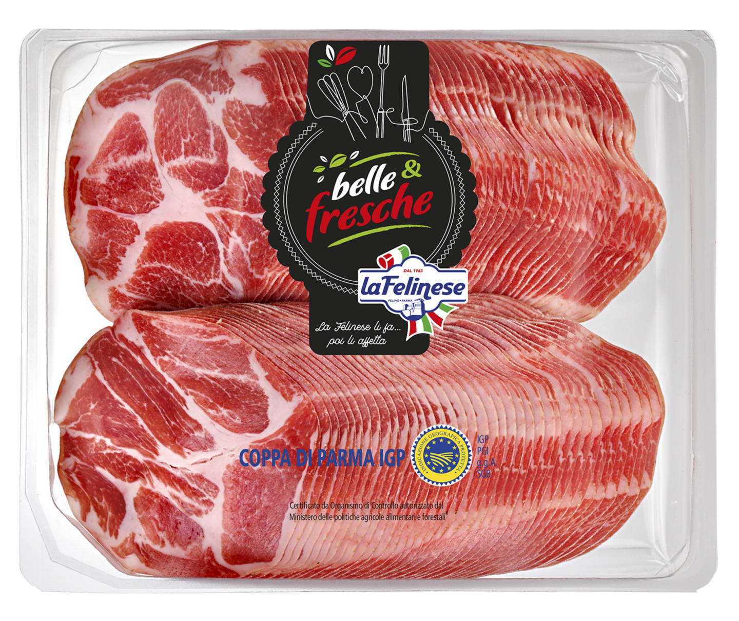 Coppa di Parma skivad 500g
