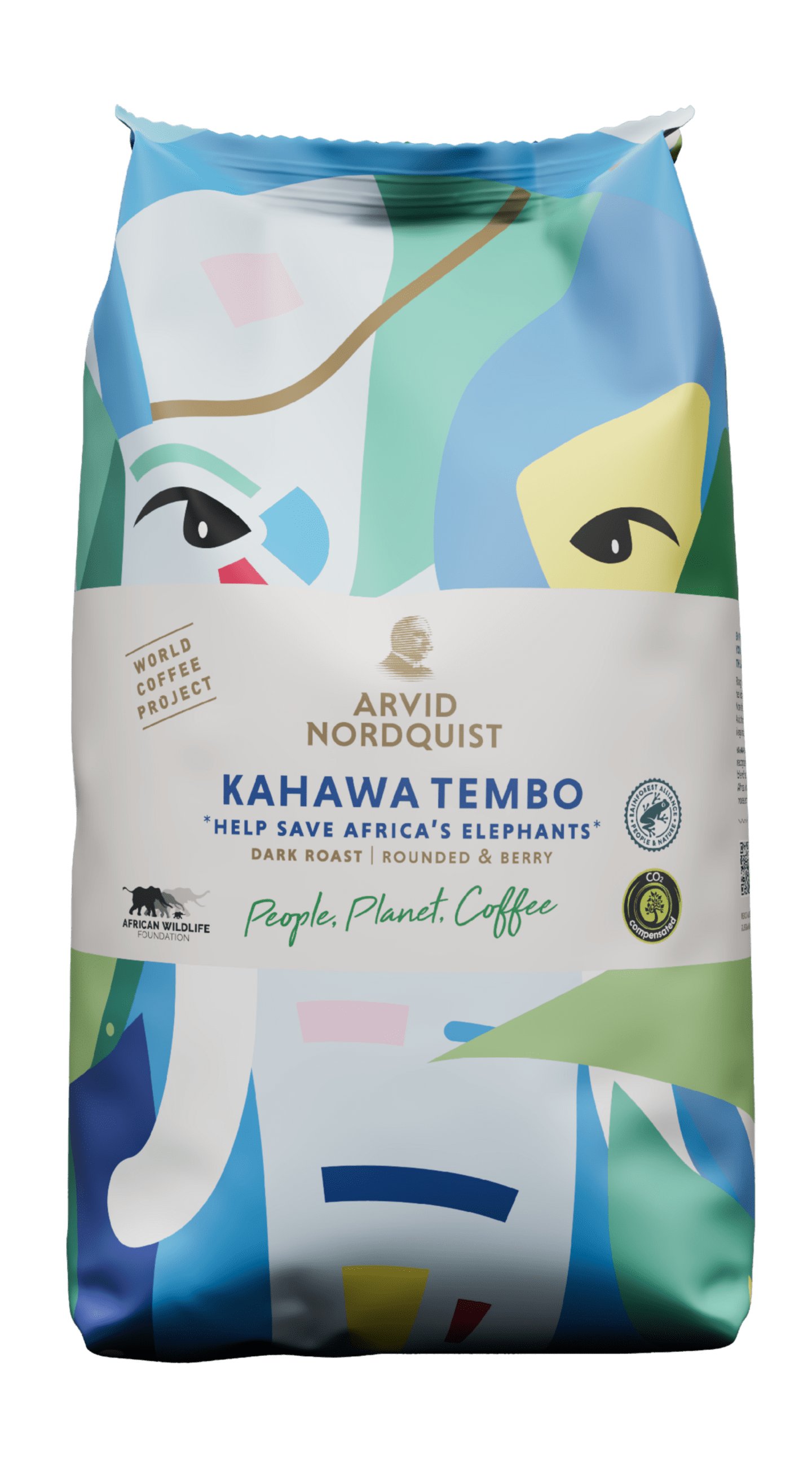 Kahawa Tembo hel böna 750g