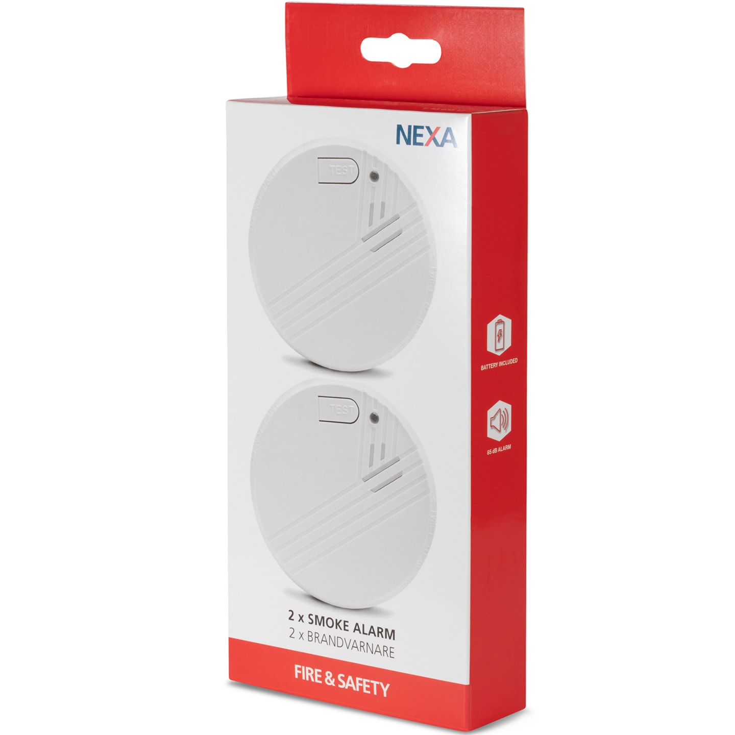 Brandvarnare 2-pack - Bild 1 av 3