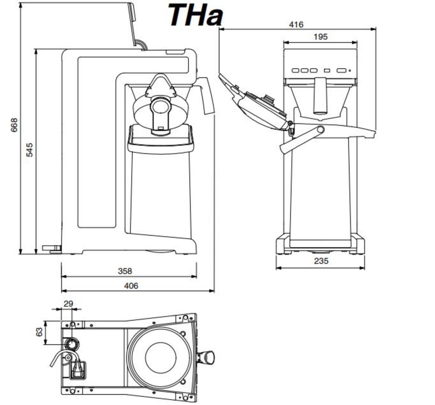 Kaffebryggare Tha Thermo - Bild 1 av 2