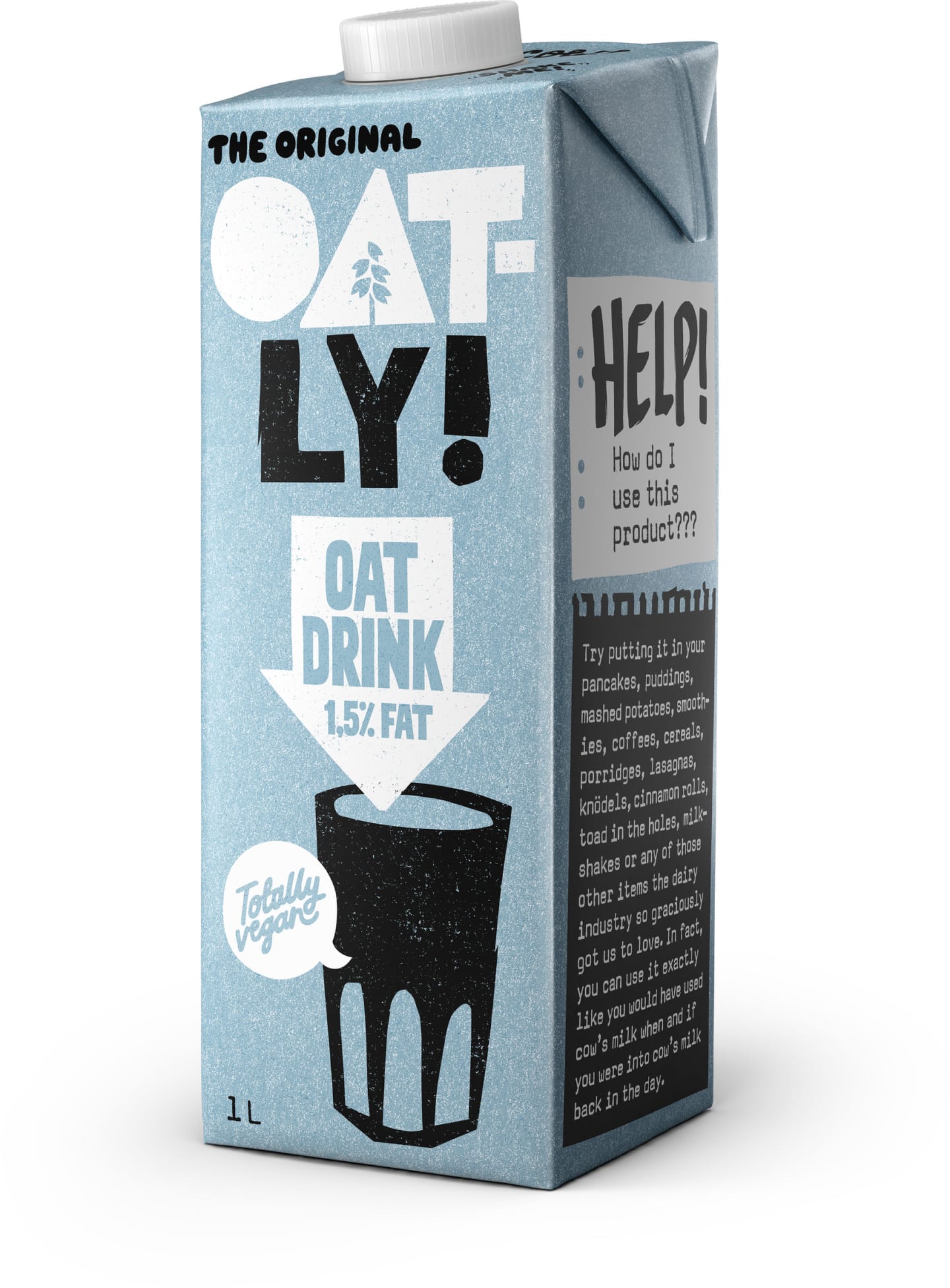 Havredryck Oatly 1,5% 1L - Bild 1 av 2