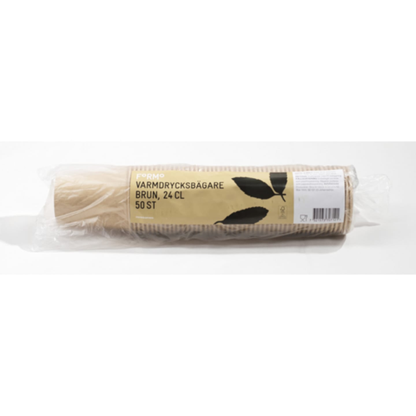 Bägare kraftpapper brun 24cl 1000st - Bild 1 av 3