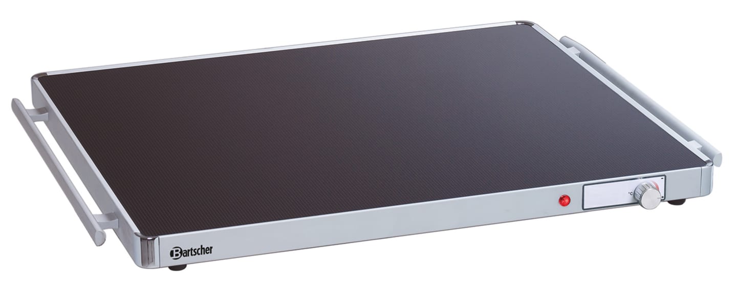 Värmehäll glaskeramik/aluminium GN 2/1