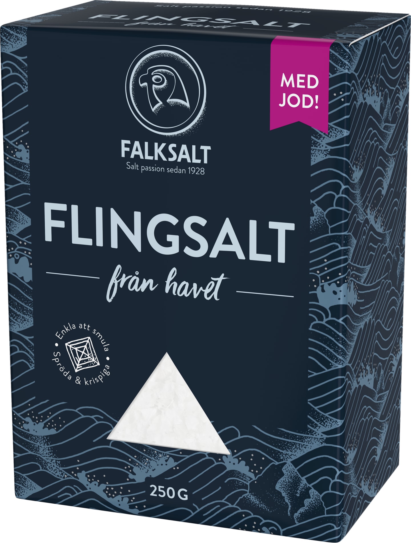 Flingsalt med jod 250g