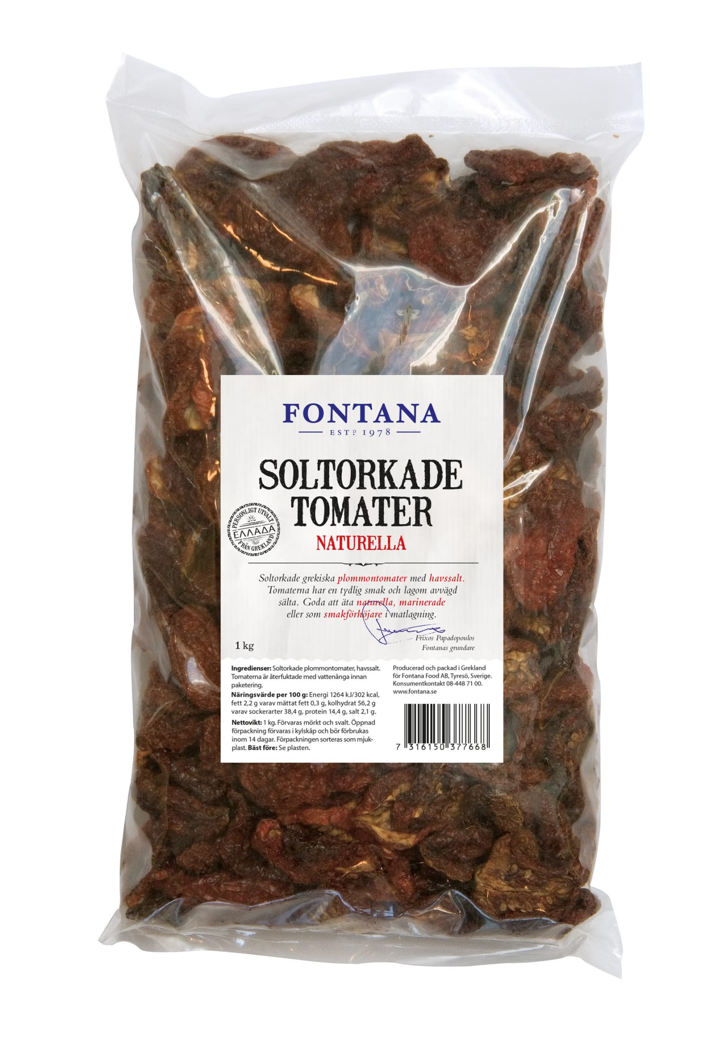 Tomater soltorkade torra 1kg
