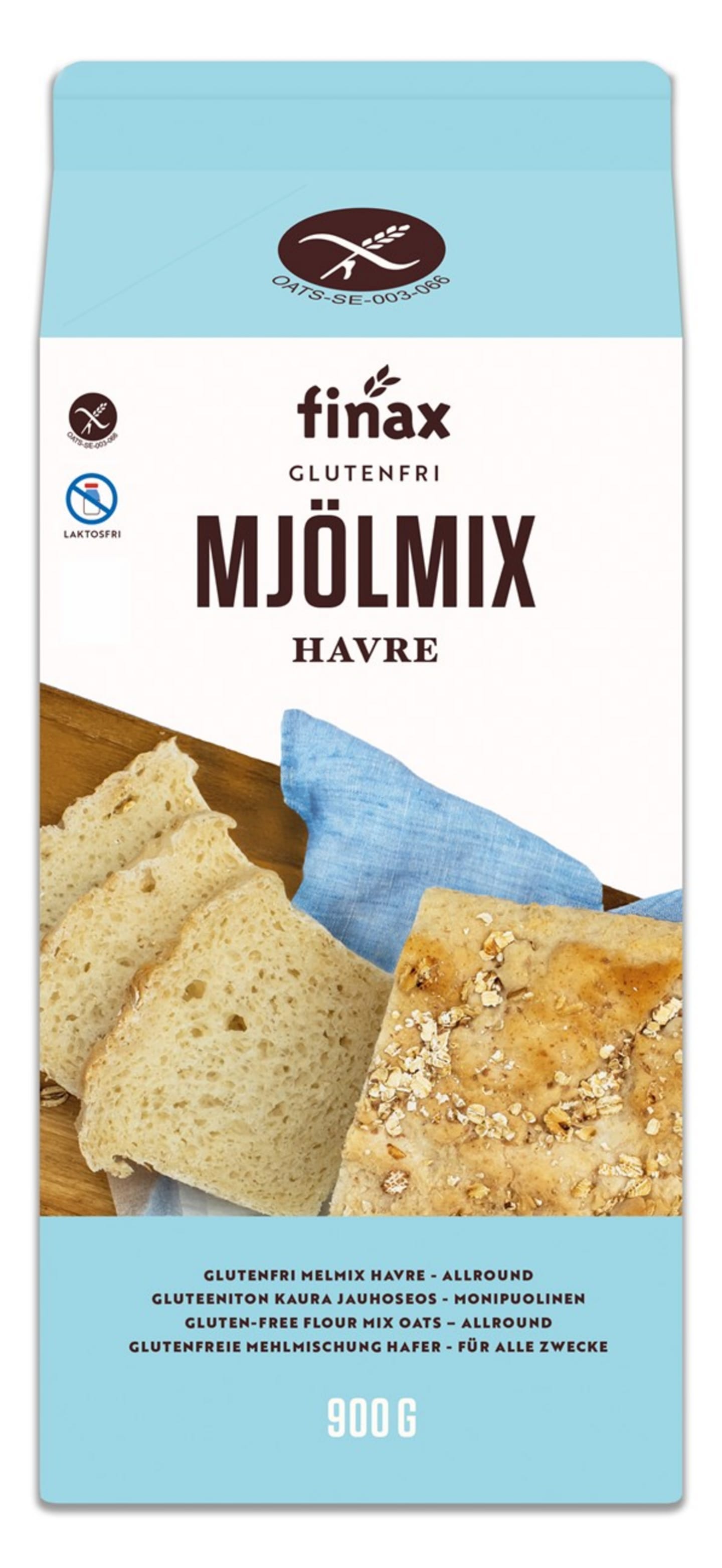 Mjölmix havre glutenfri 900g