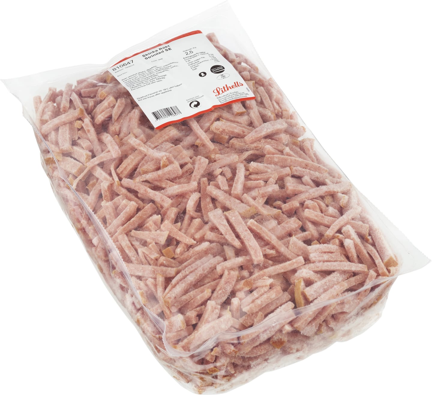 Skinka rökt strimlad 2,5kg - Bild 1 av 3