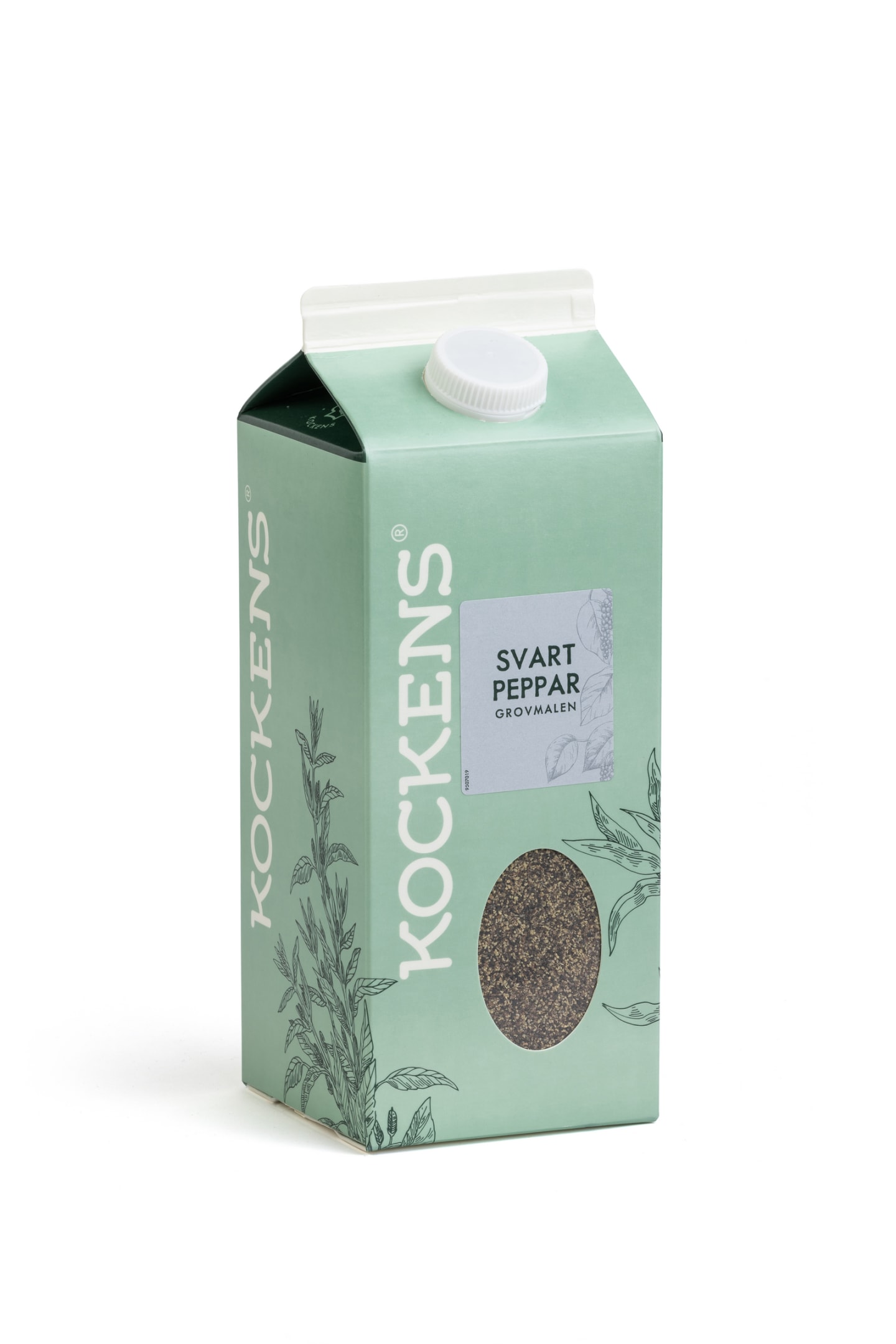 Svartpeppar grovmalen 900g