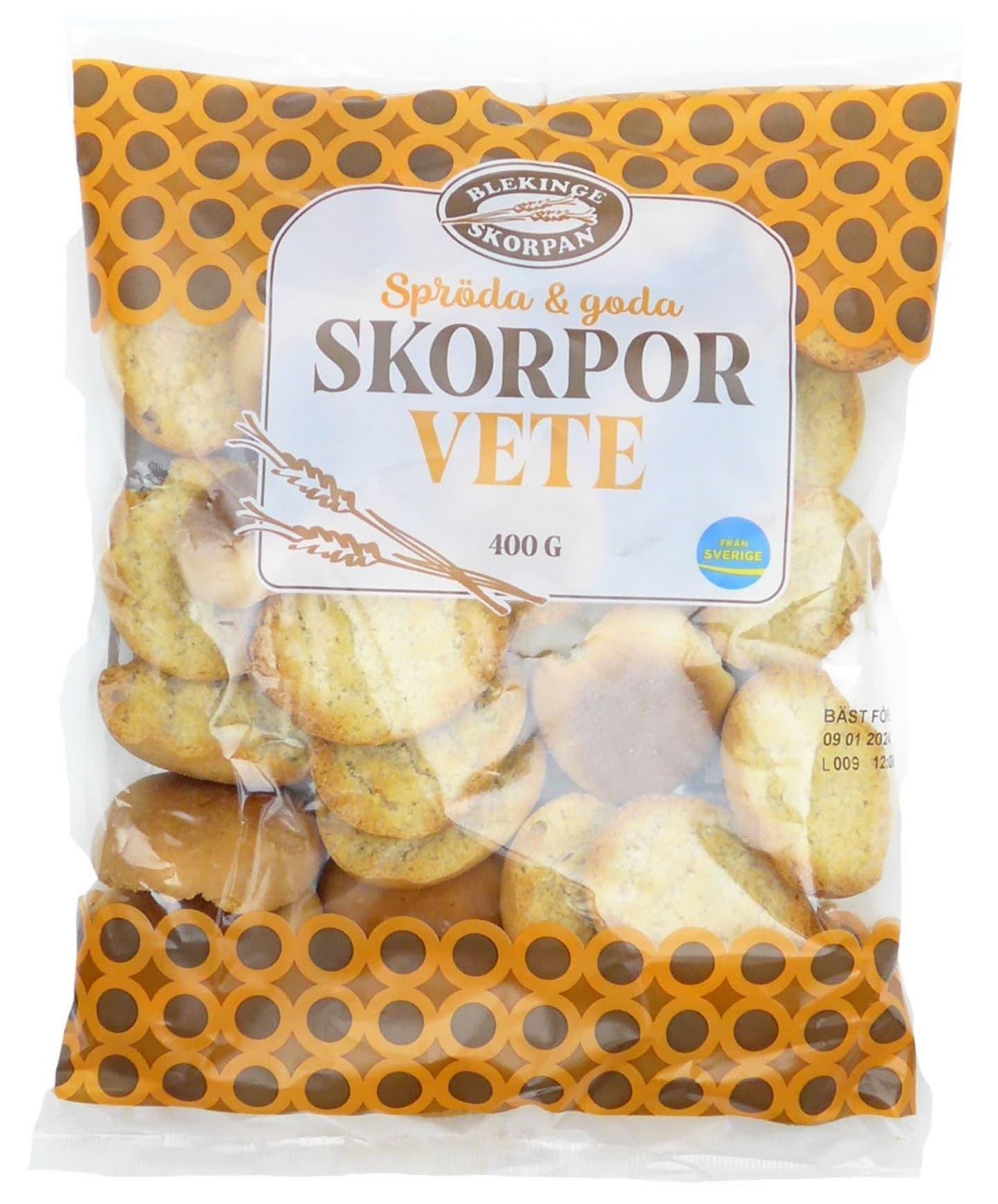 Veteskorpor 400g