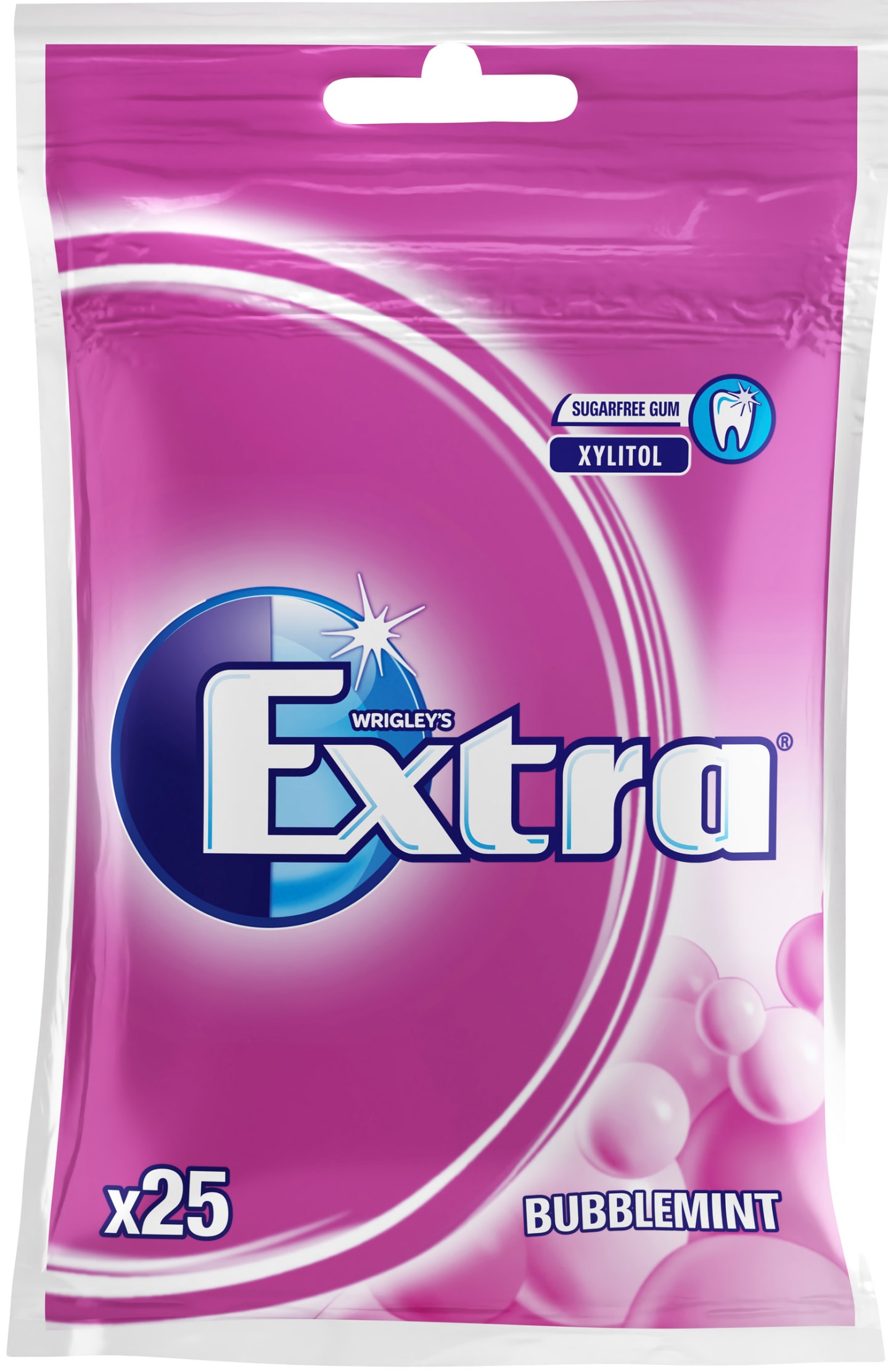 Extra Bubblemint tuggummi påse 35g - Bild 1 av 1