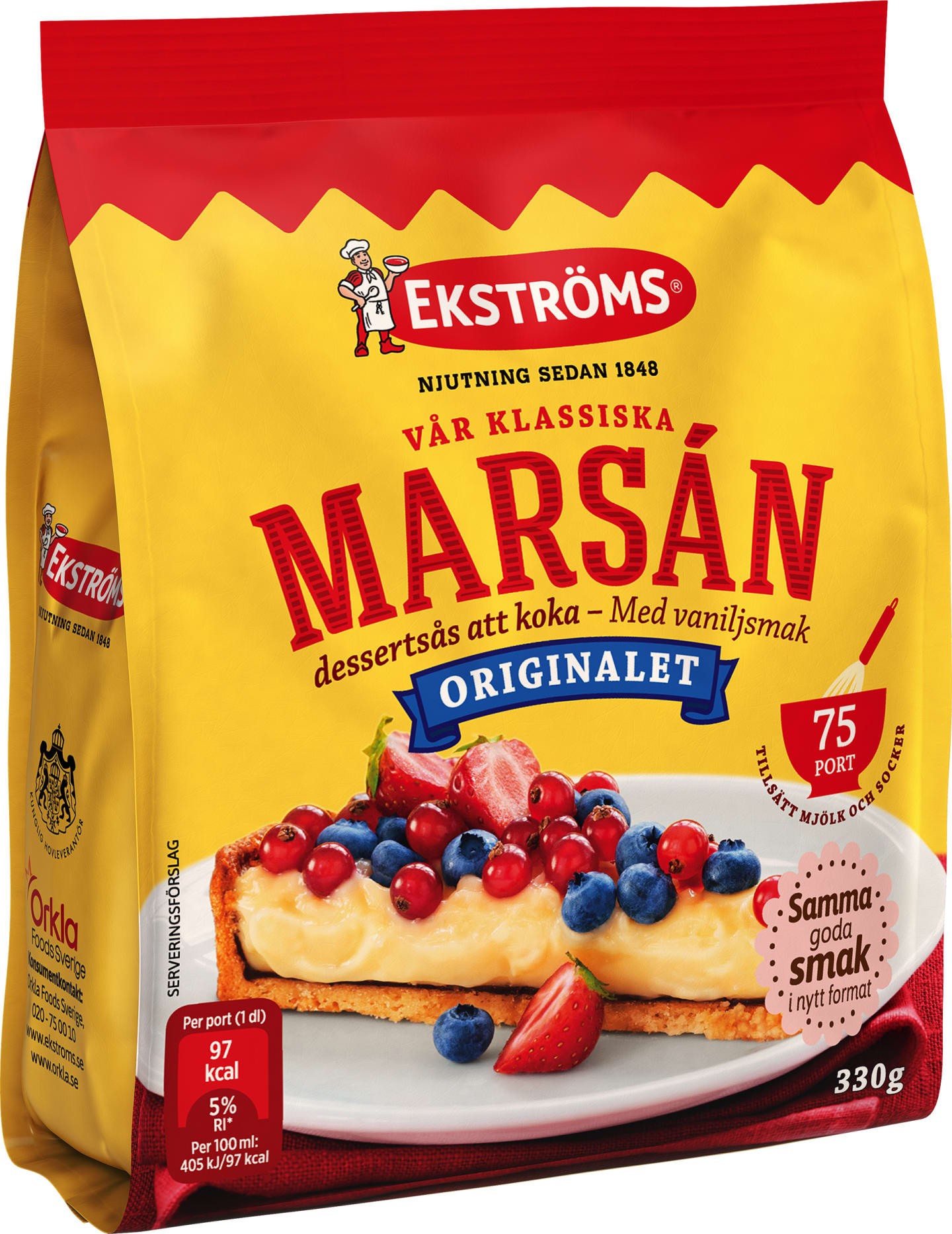 Marsán dessertsås att koka 330g