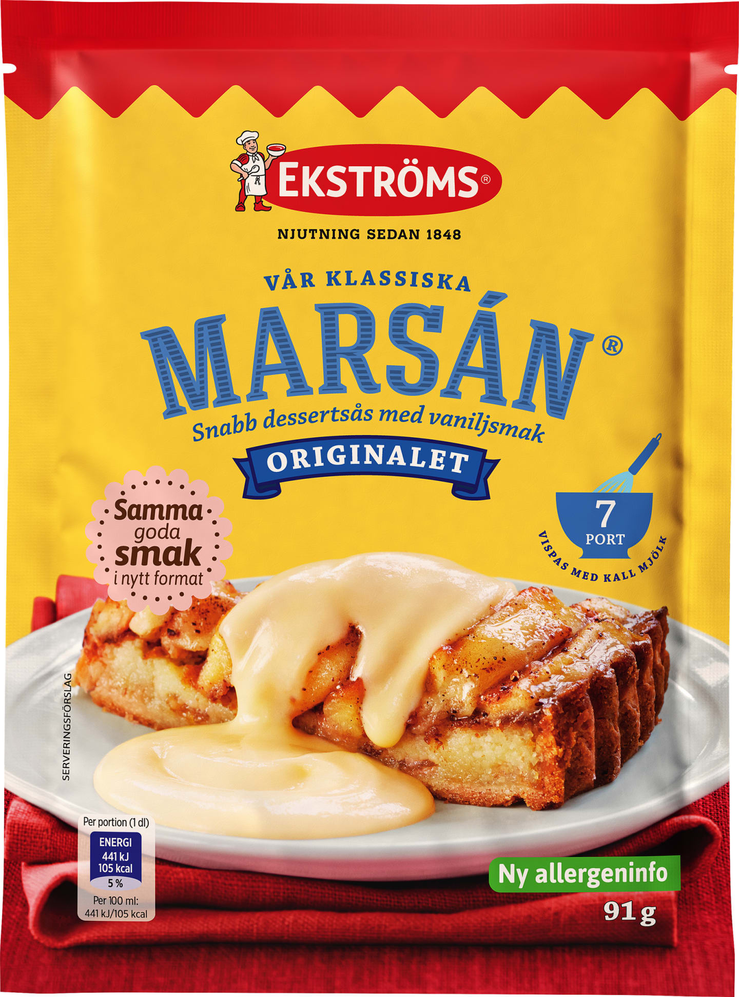 Marsán snabb dessertsås 91g