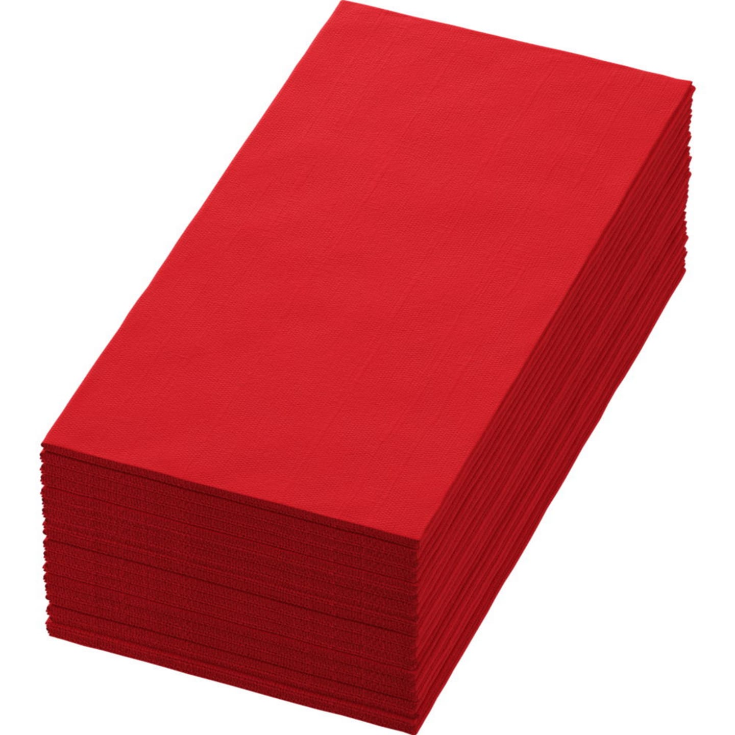 Servett 40x40cm Röd 3-lagers 1/8 250st