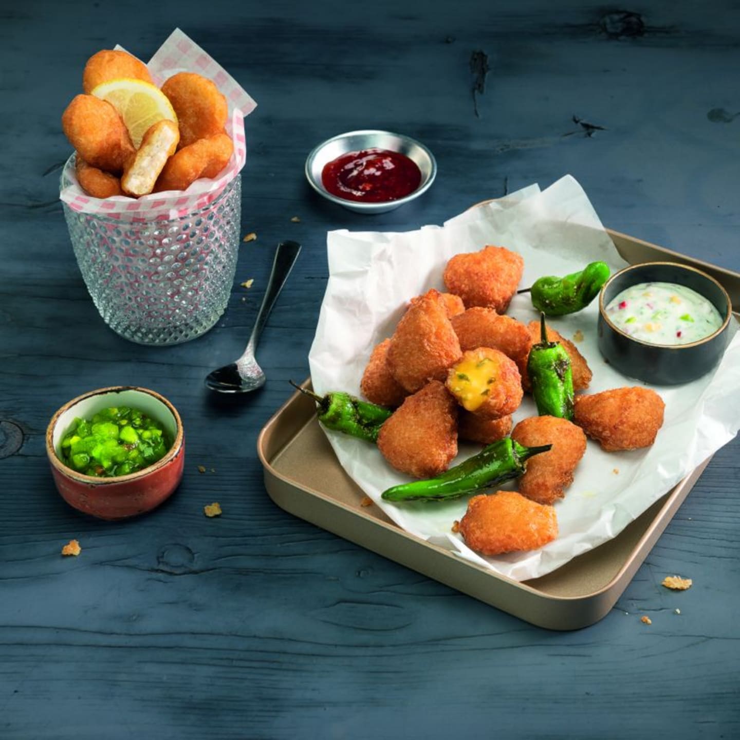 Green Heroes Vegan Chili Nuggets 1kg - Bild 1 av 2